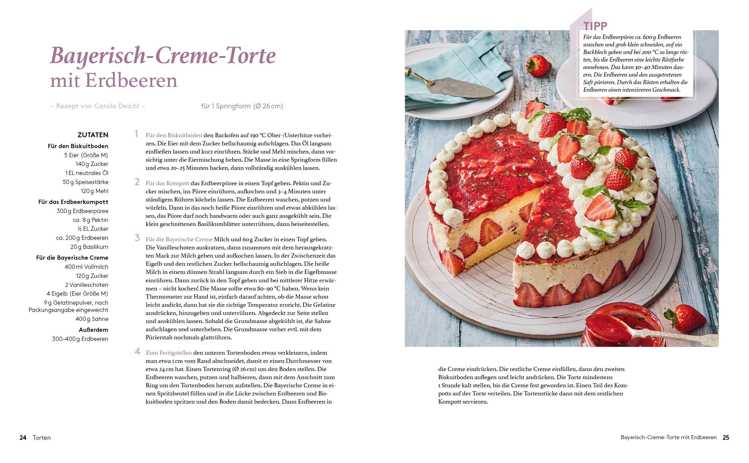 Beispielinhalt (Bild) Wir in Bayern - Das Backbuch