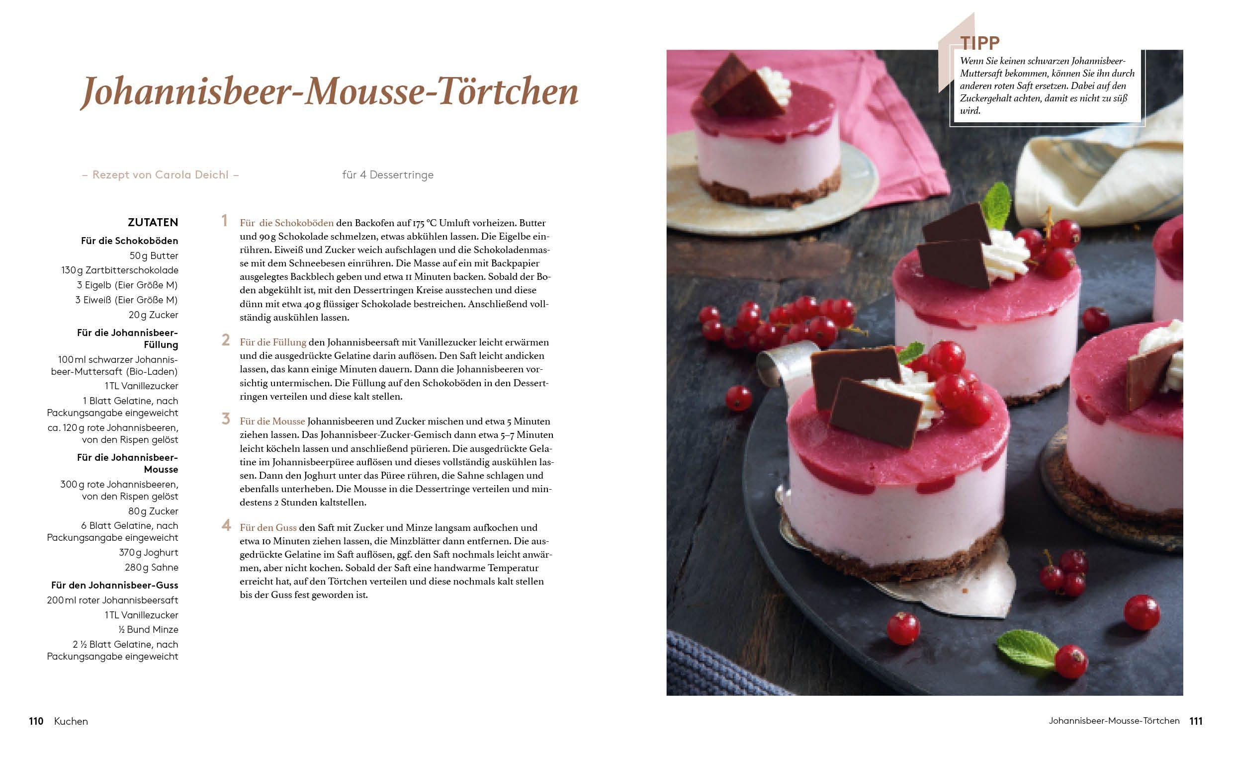 Beispielinhalt (Bild) Wir in Bayern - Das Backbuch