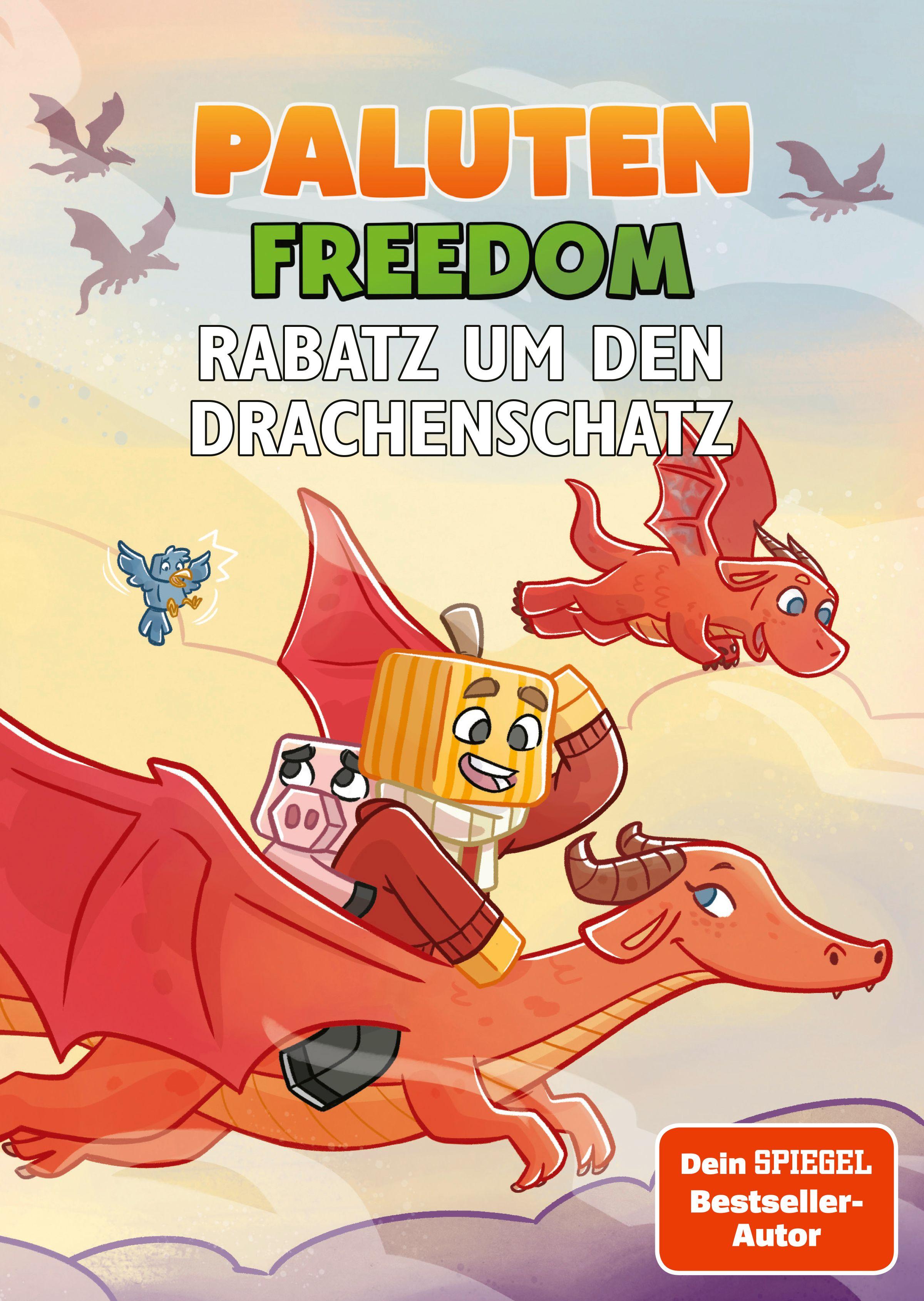 Beispielinhalt (Bild) Rabatz um den Drachenschatz