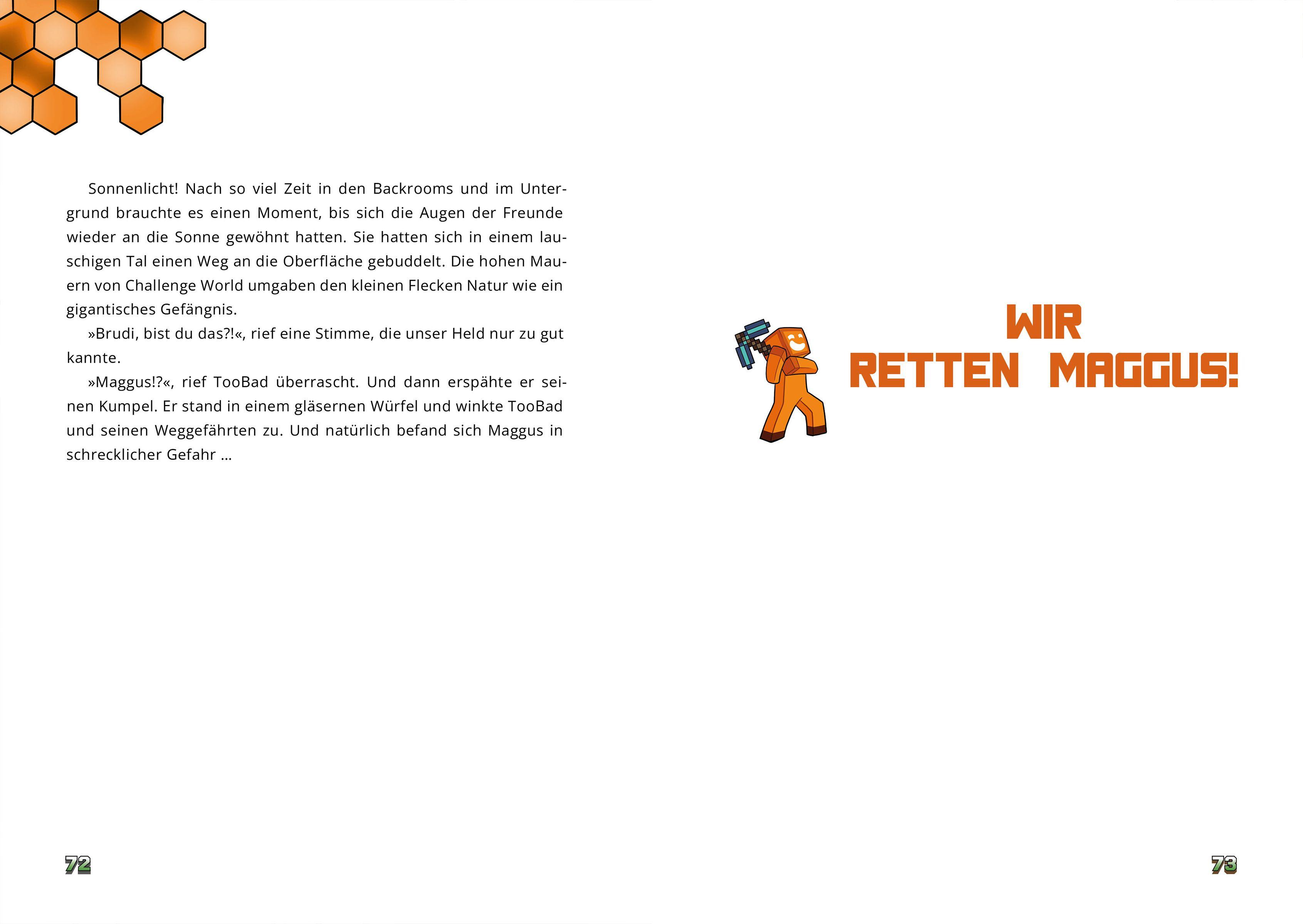 Beispielinhalt (Bild) TooBad und das Klon-Problem