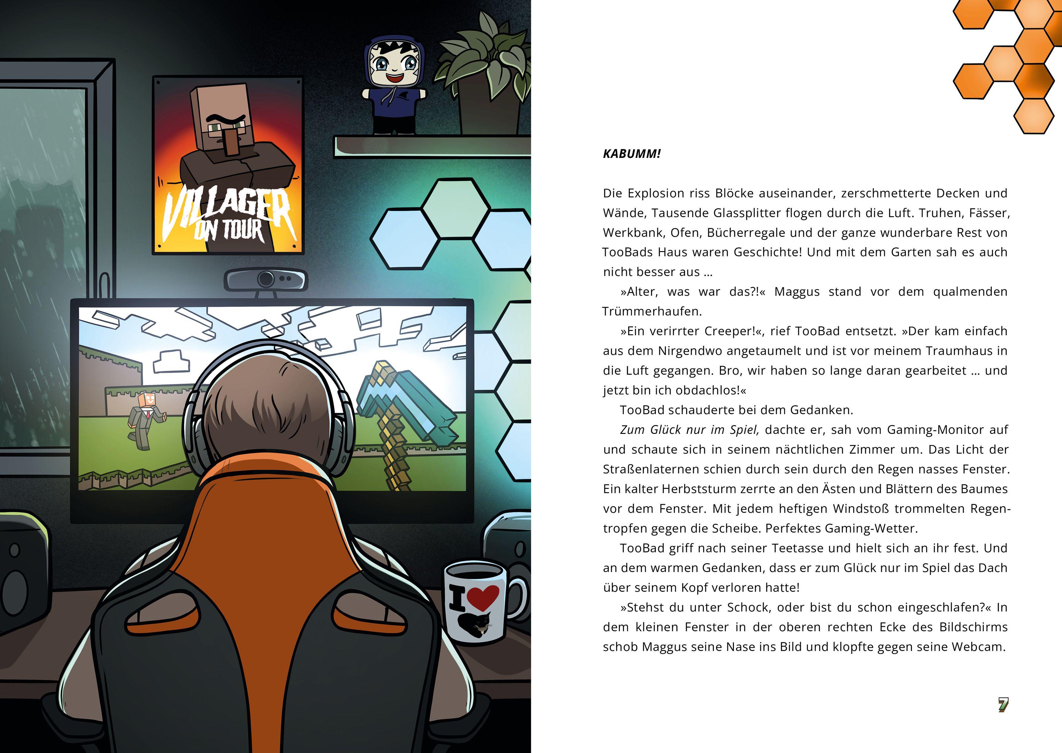 Beispielinhalt (Bild) TooBad und das Klon-Problem