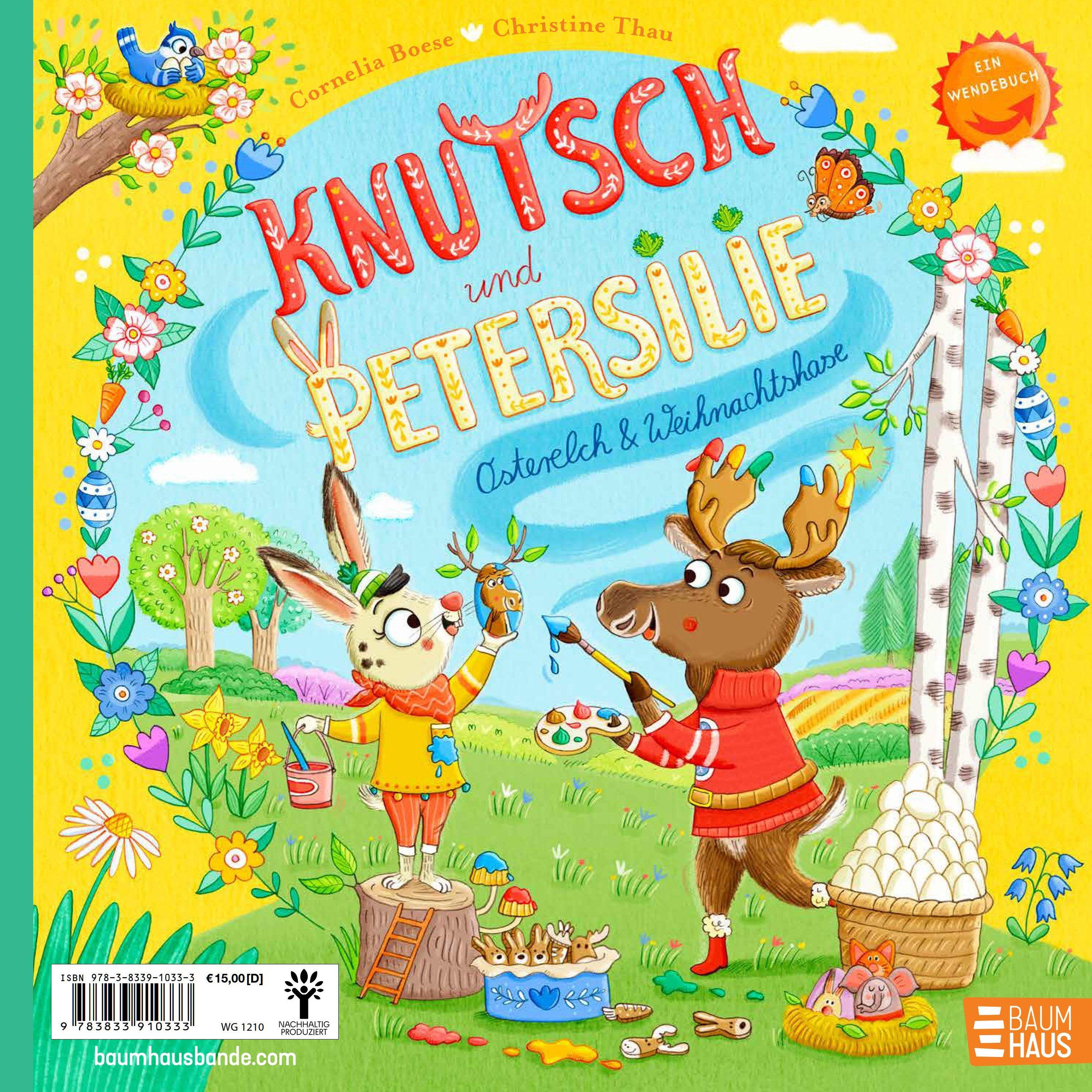 Beispielinhalt (Bild) Knutsch & Petersilie - Osterelch und Weihnachtshase
