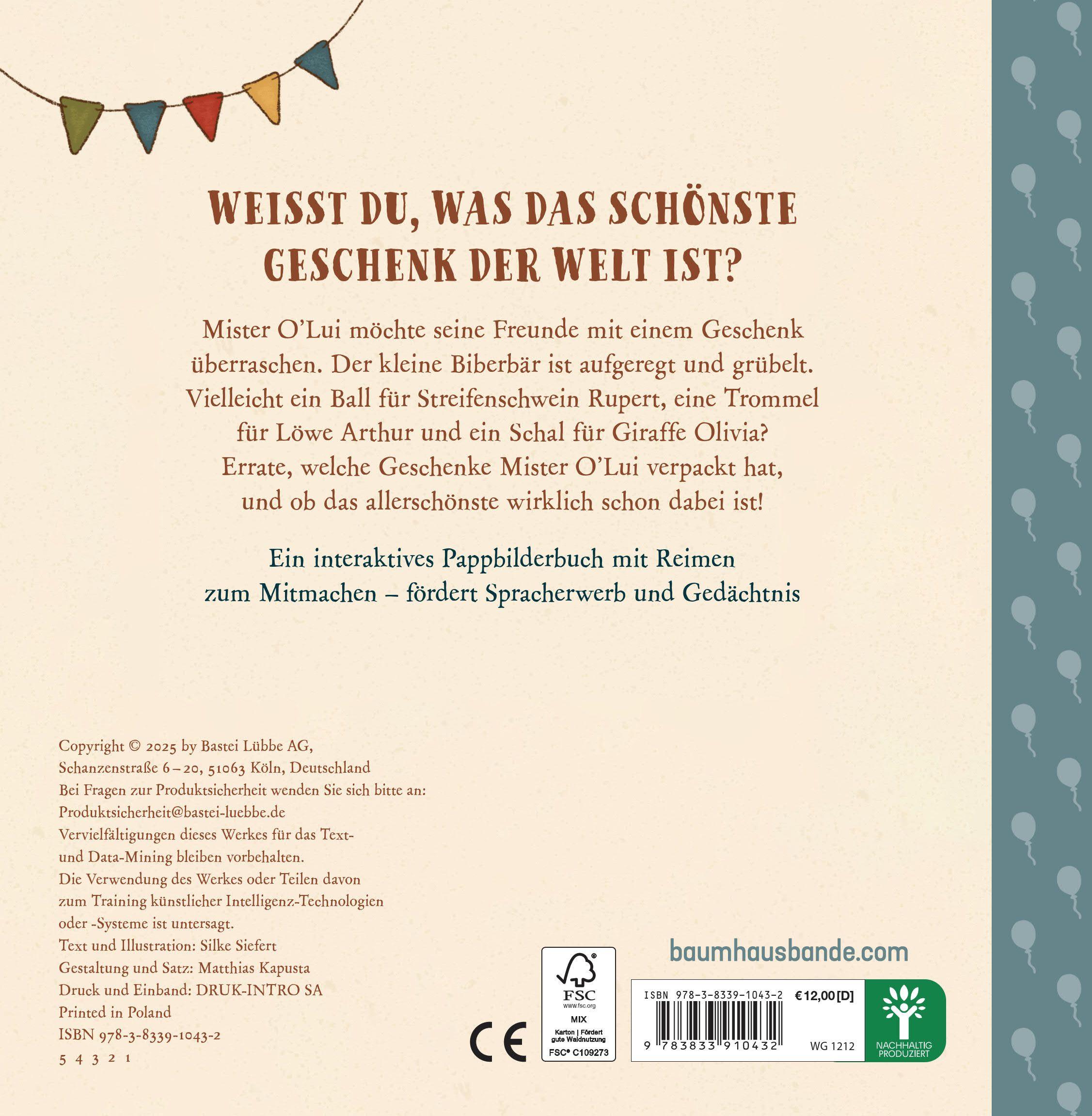 Beispielinhalt (Bild) Mister O'Lui und das schönste Geschenk der Welt