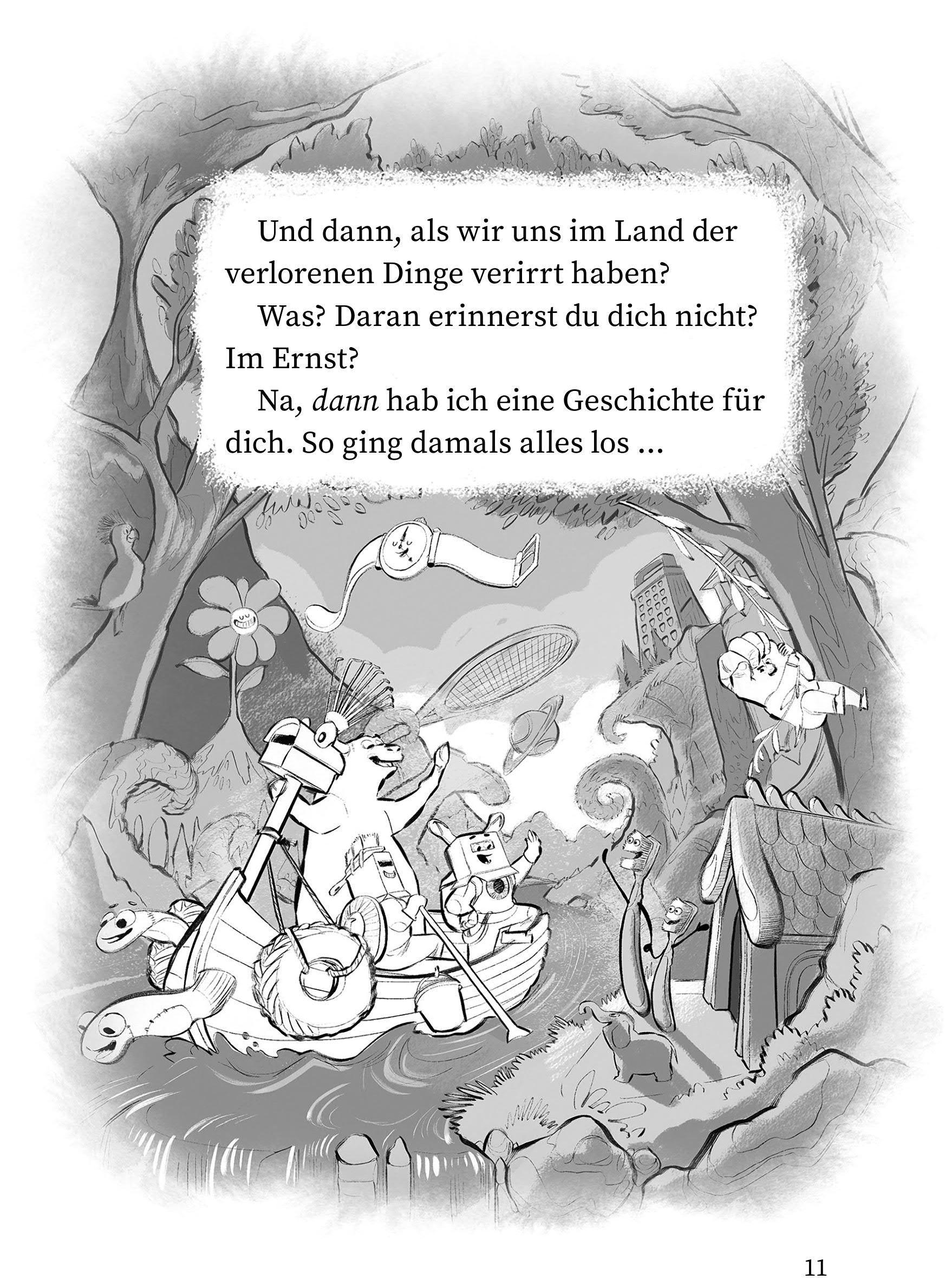 Beispielinhalt (Bild) Abenteuer ohne Ende - Im Land der verlorenen Dinge