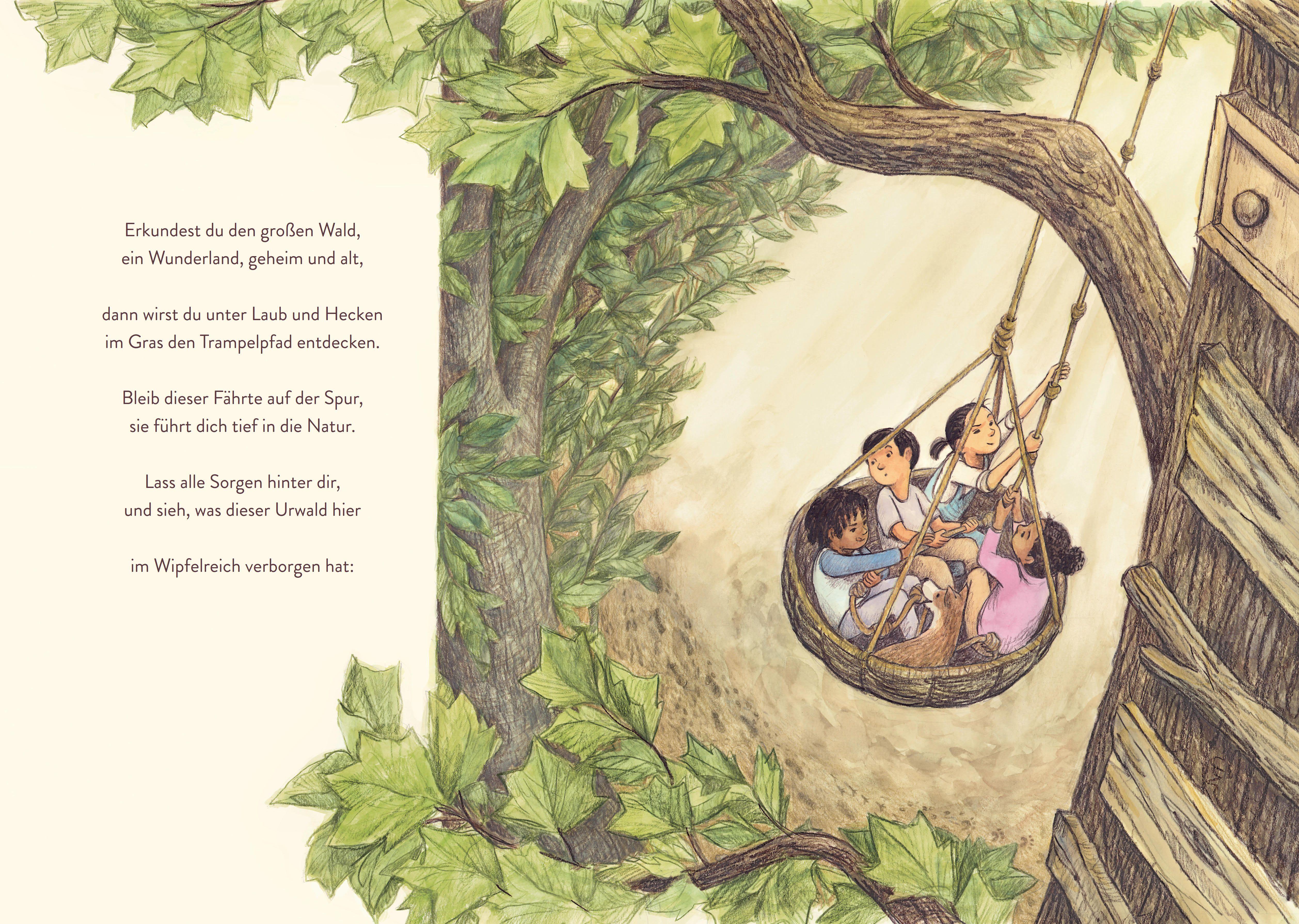 Beispielinhalt (Bild) Unsere Baumhausstadt