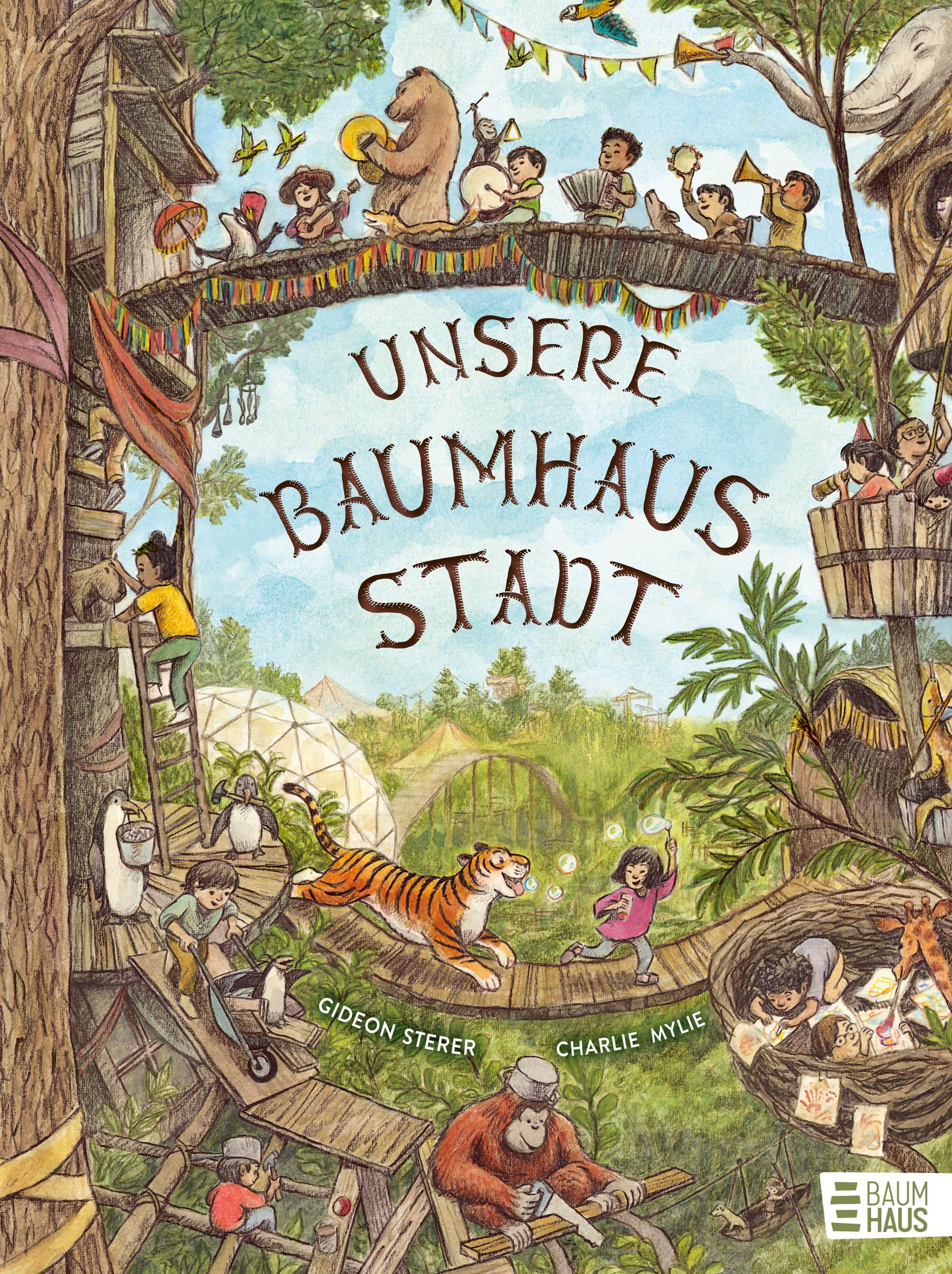 Vorderes Coverbild Unsere Baumhausstadt