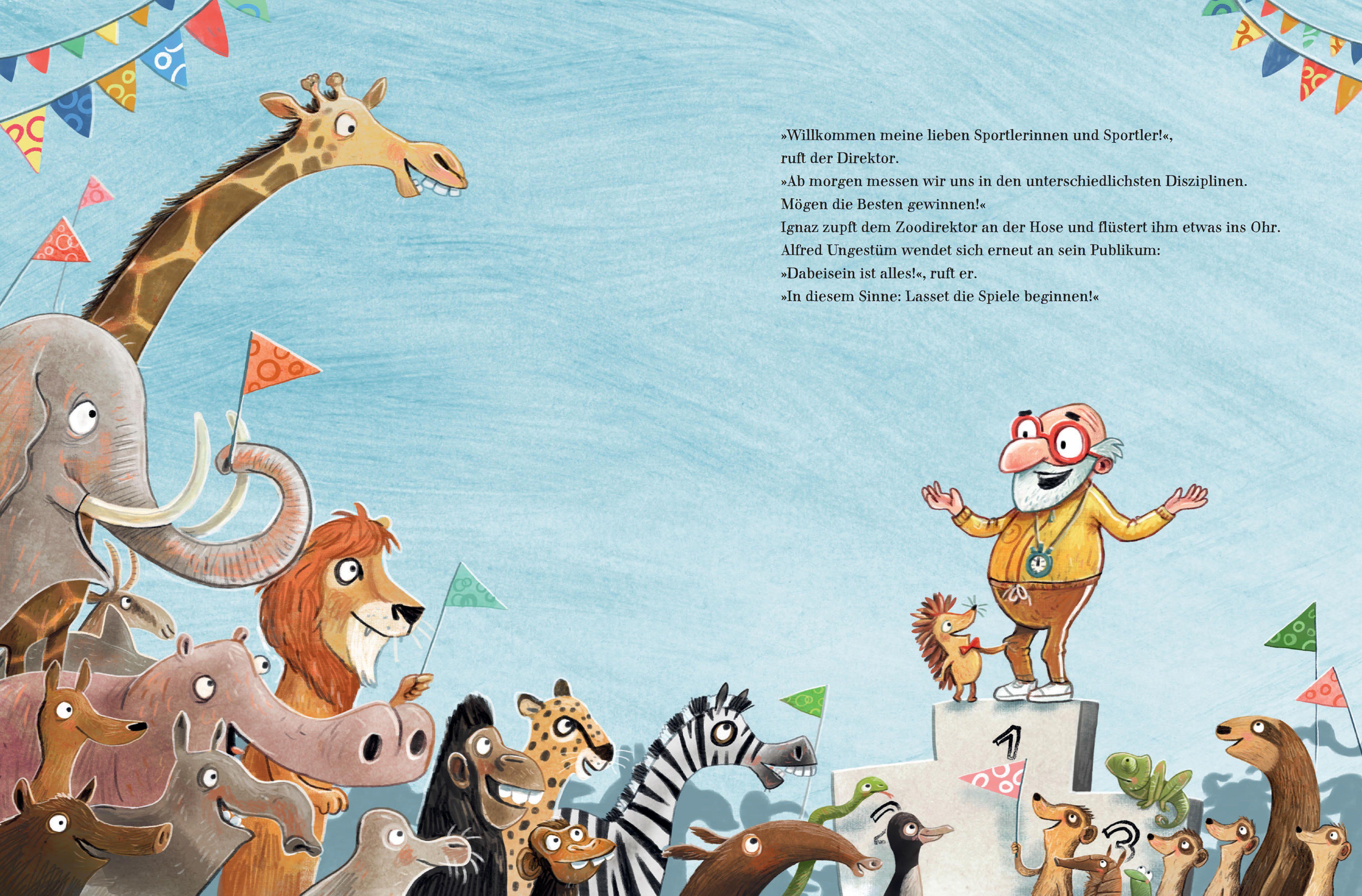 Beispielinhalt (Bild) Die großen Spiele im Zoo