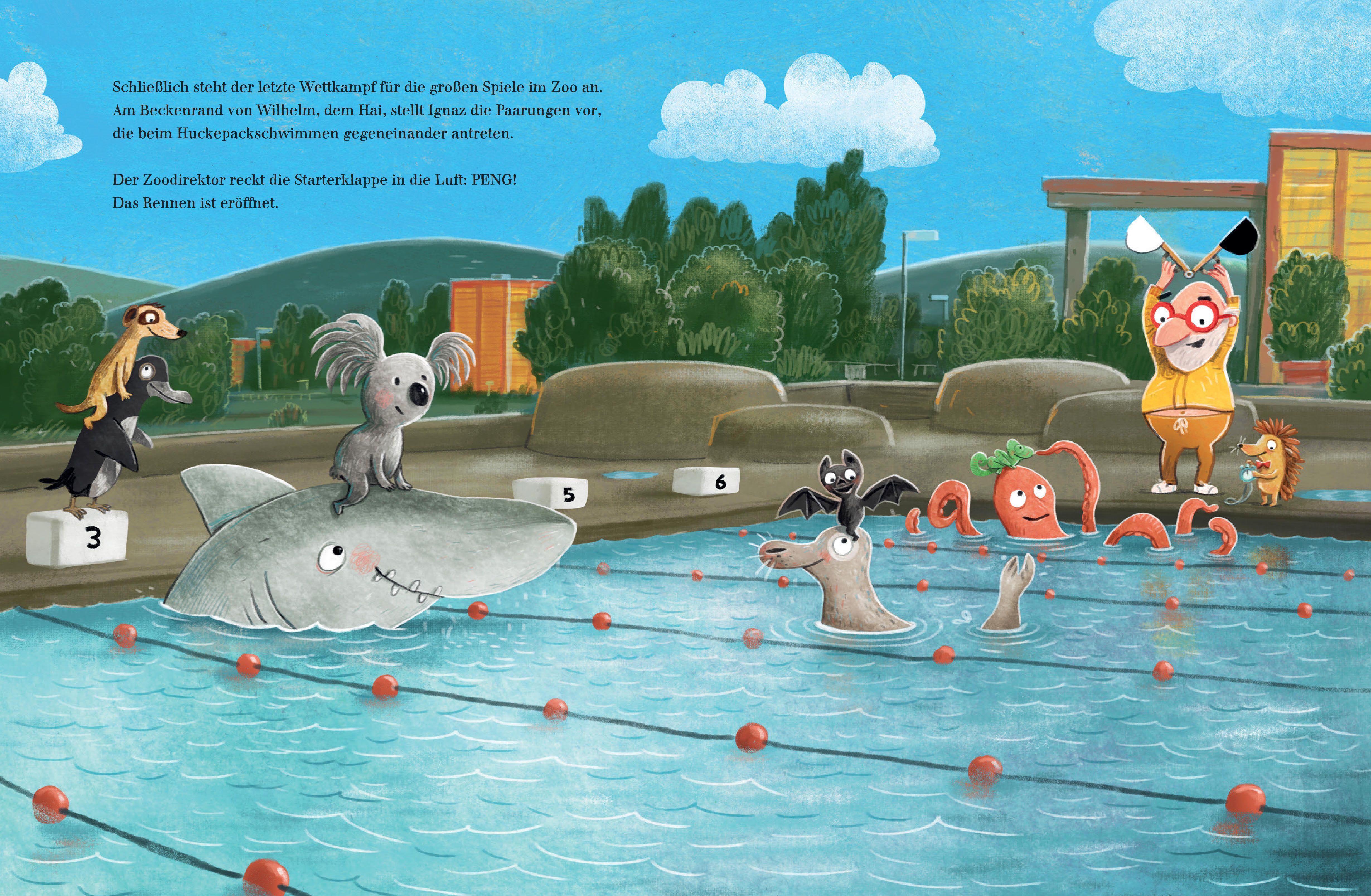 Beispielinhalt (Bild) Die großen Spiele im Zoo