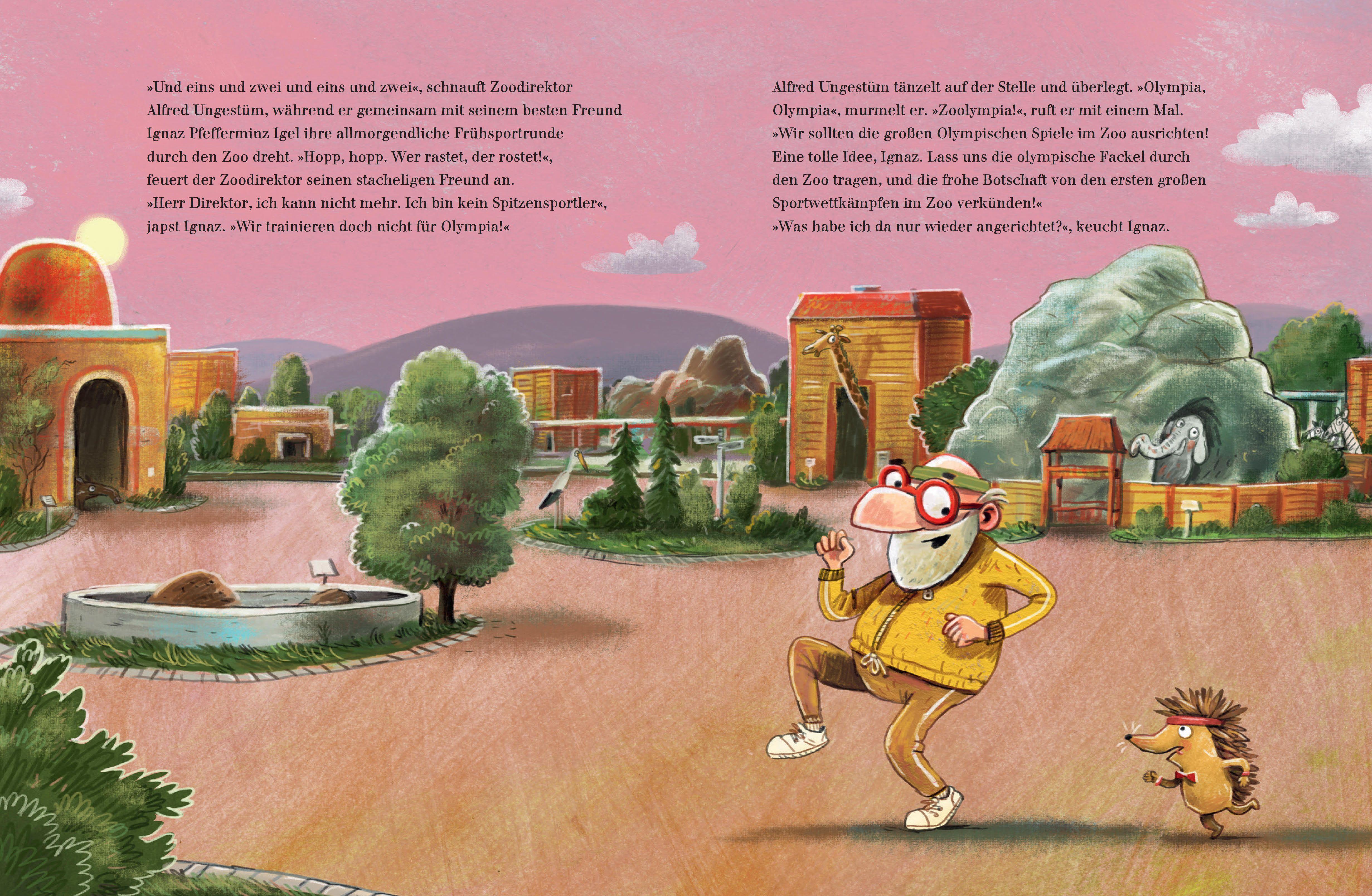 Beispielinhalt (Bild) Die großen Spiele im Zoo