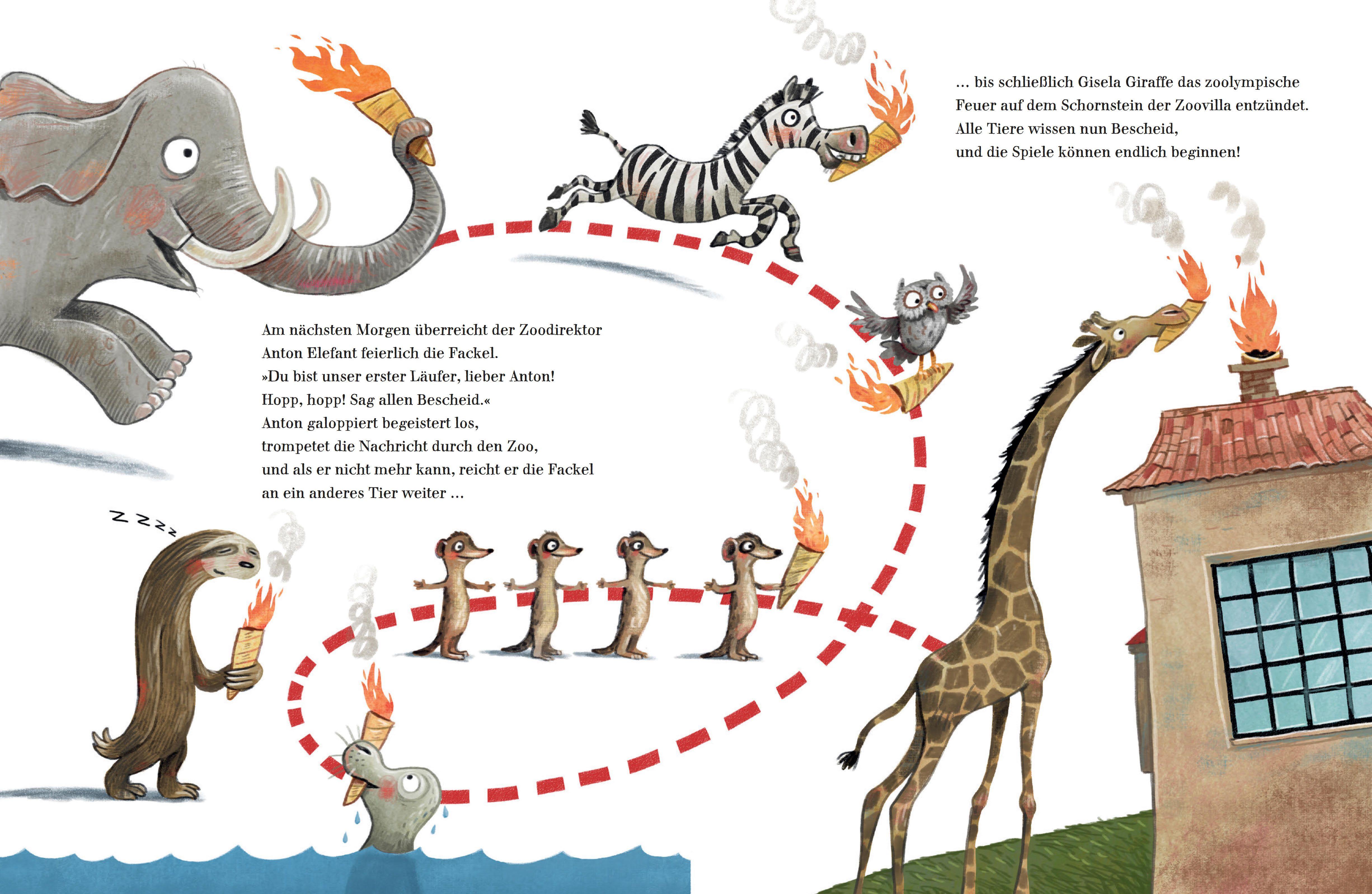 Beispielinhalt (Bild) Die großen Spiele im Zoo