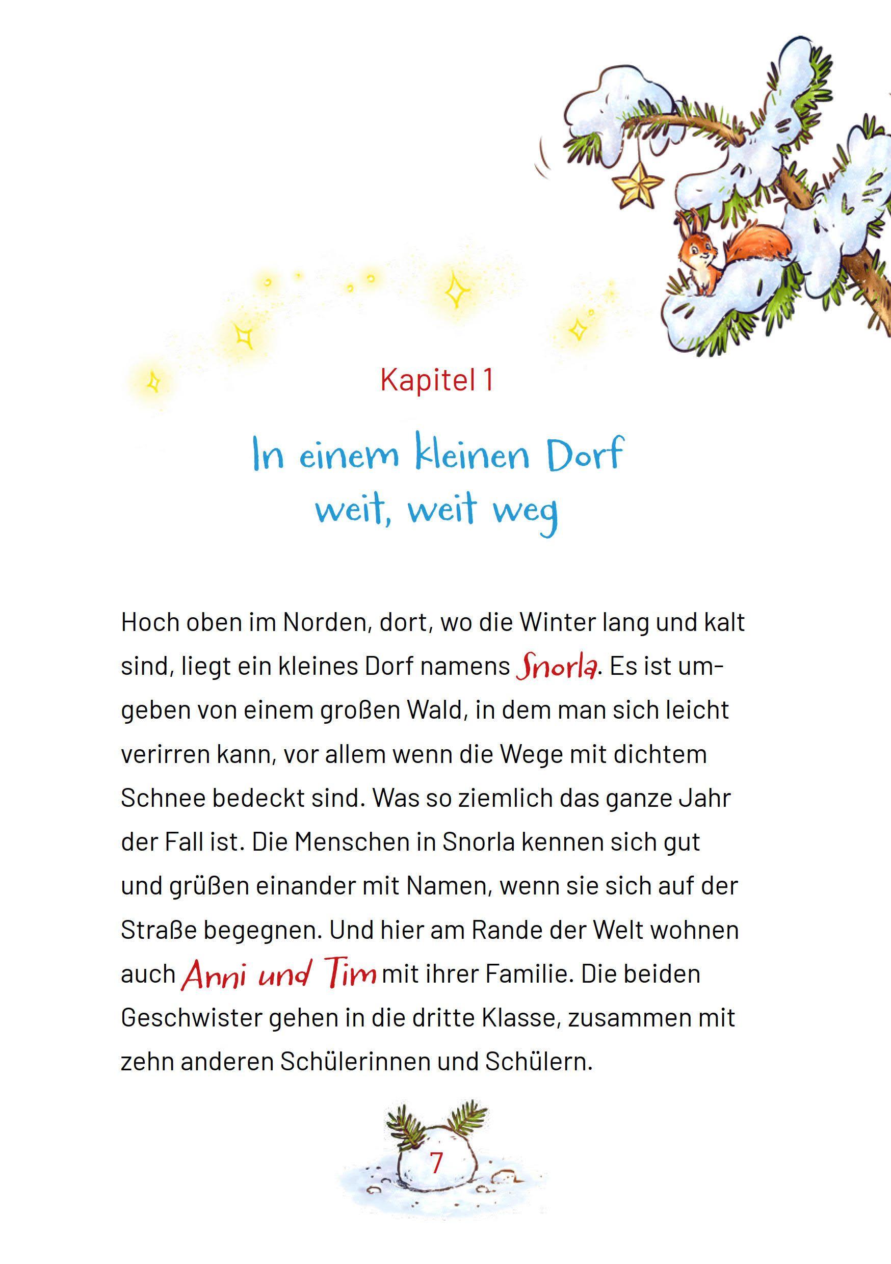 Beispielinhalt (Bild) Der Wunschzetteldieb