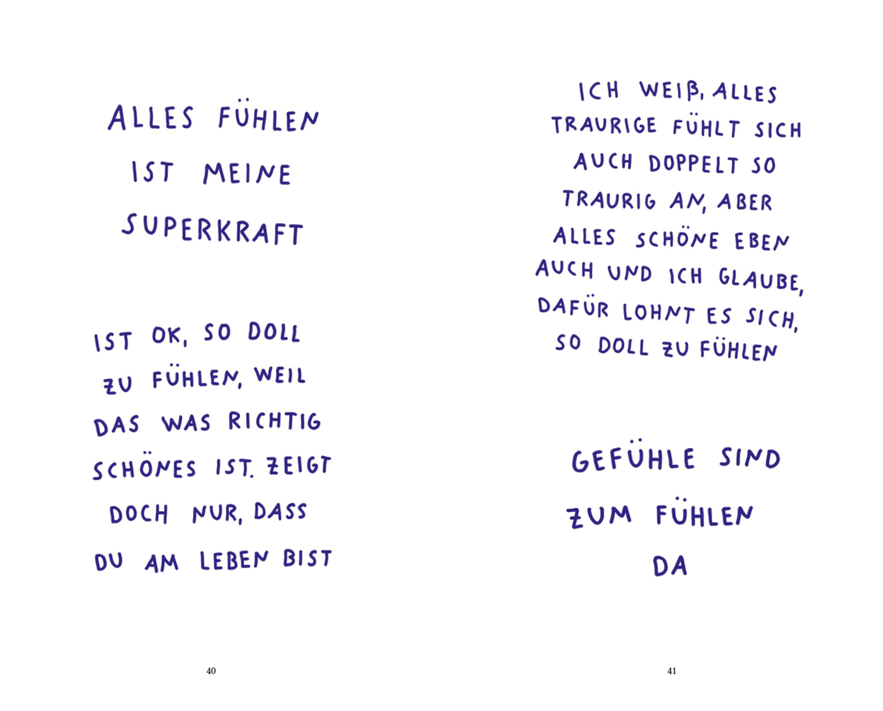 Beispielinhalt (Bild) Alle Sorten von Worten