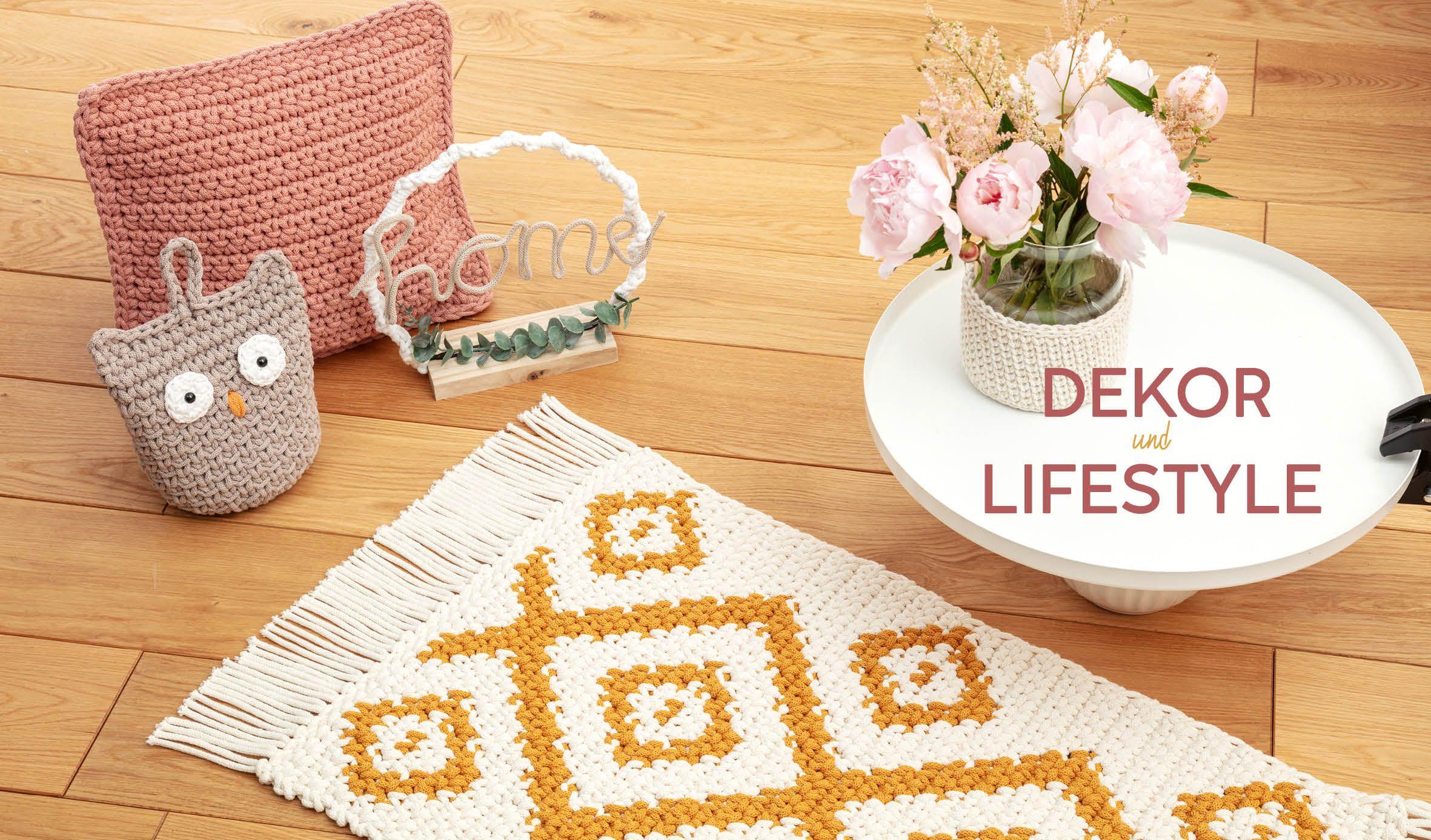 Beispielinhalt (Bild) Häkeln mit Rope-Garn super easy - Das große Anleitungsbuch mit Projekten für dein Zuhause