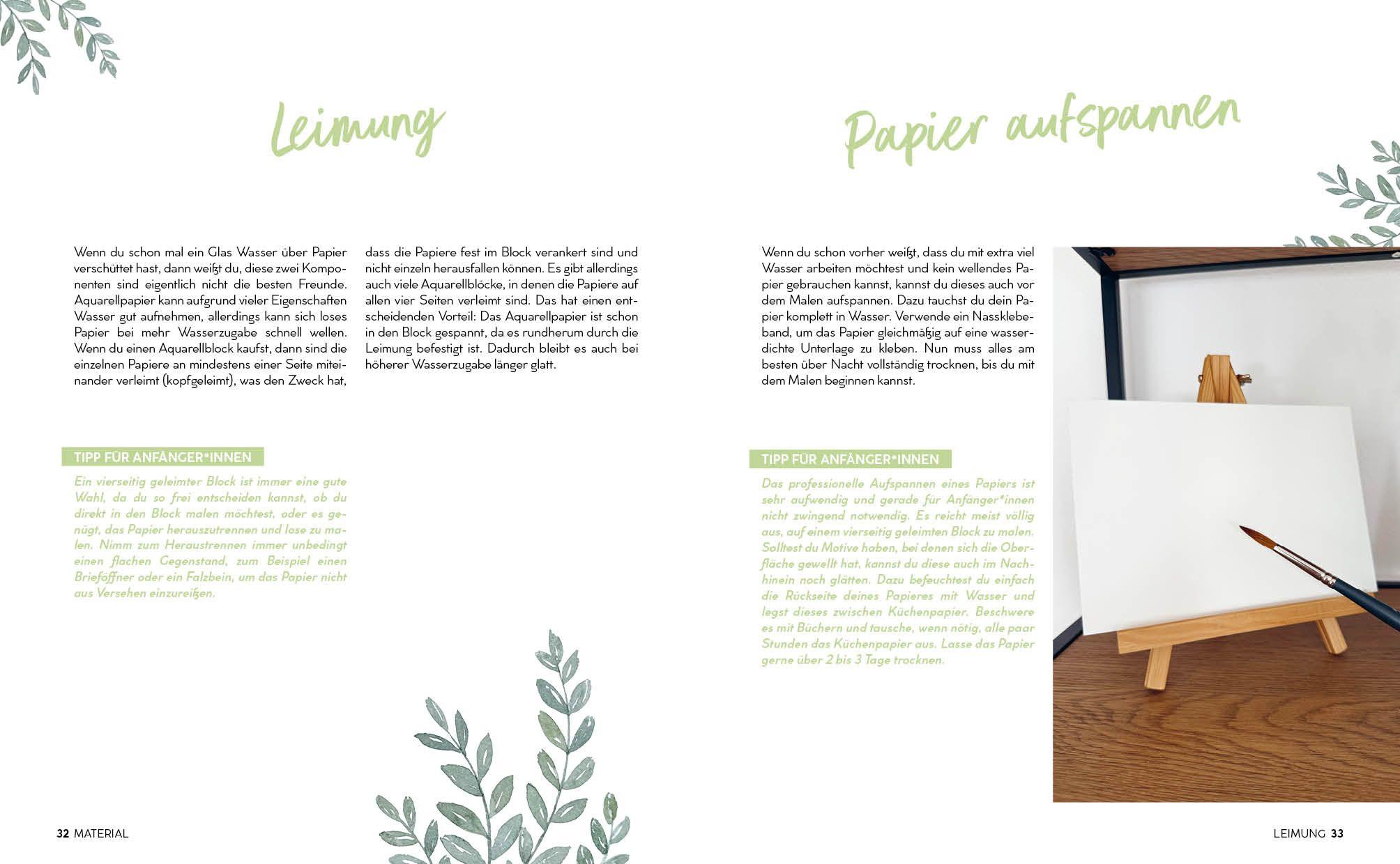 Beispielinhalt (Bild) Easy Watercolor