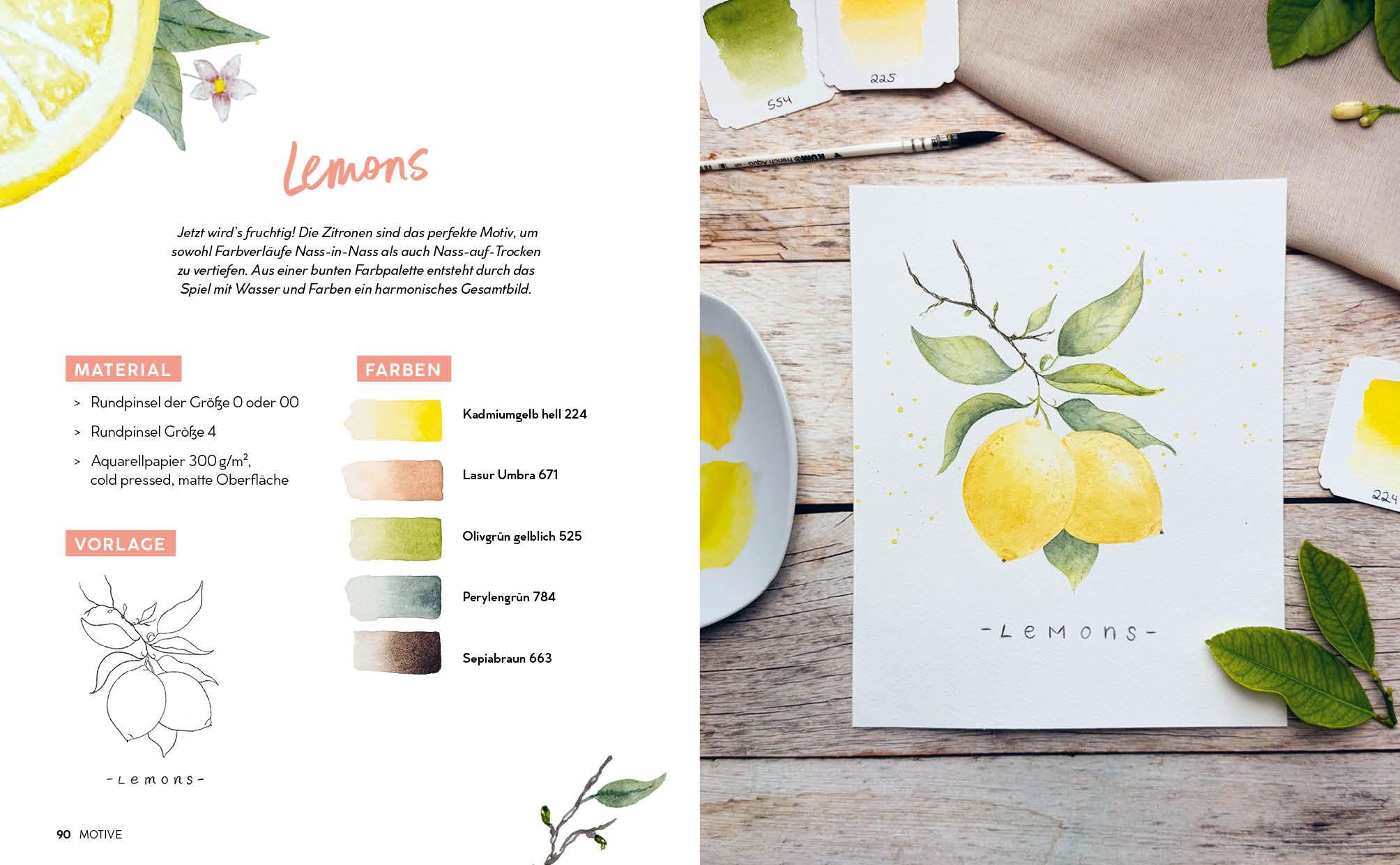 Beispielinhalt (Bild) Easy Watercolor