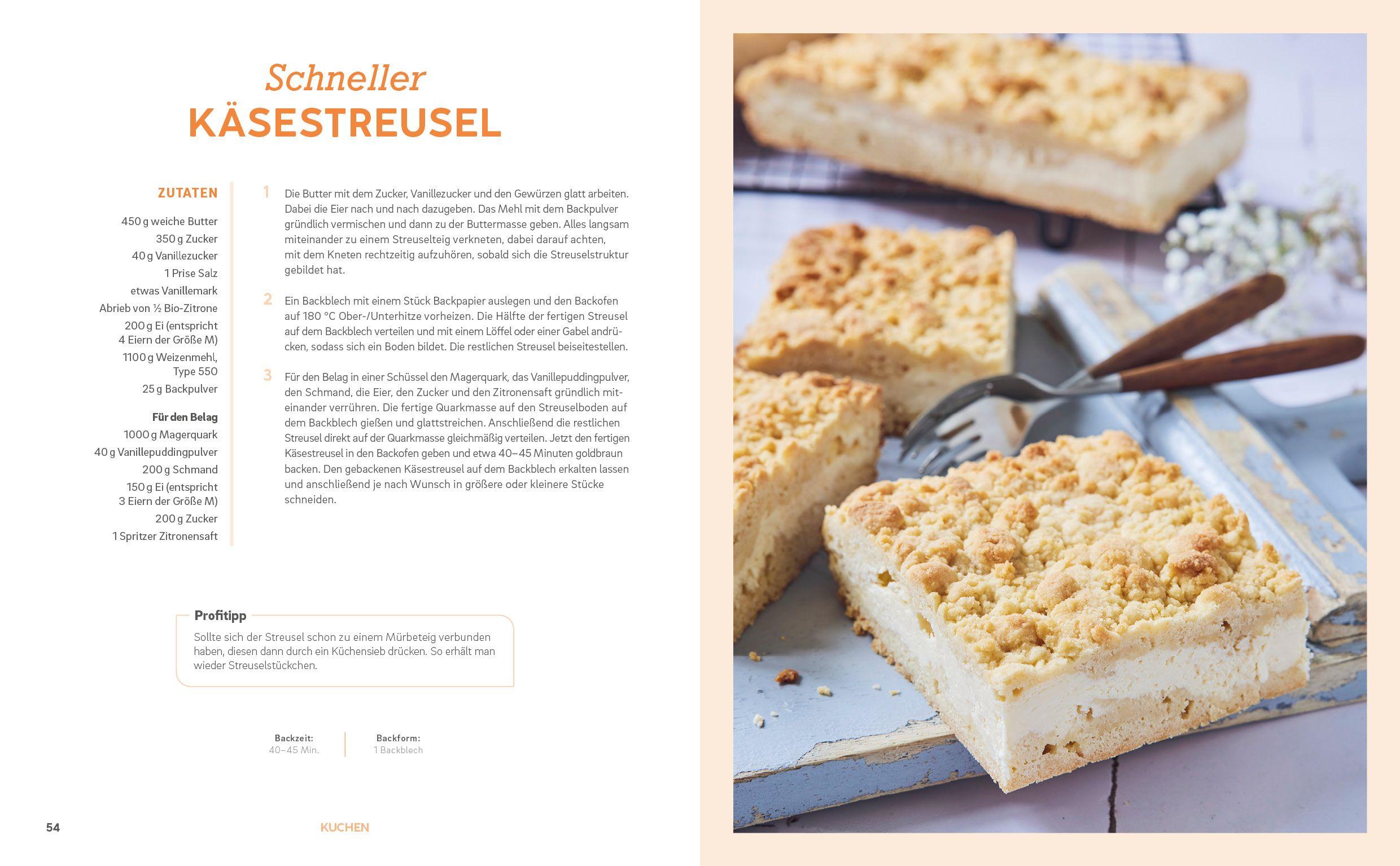 Beispielinhalt (Bild) Back's einfach