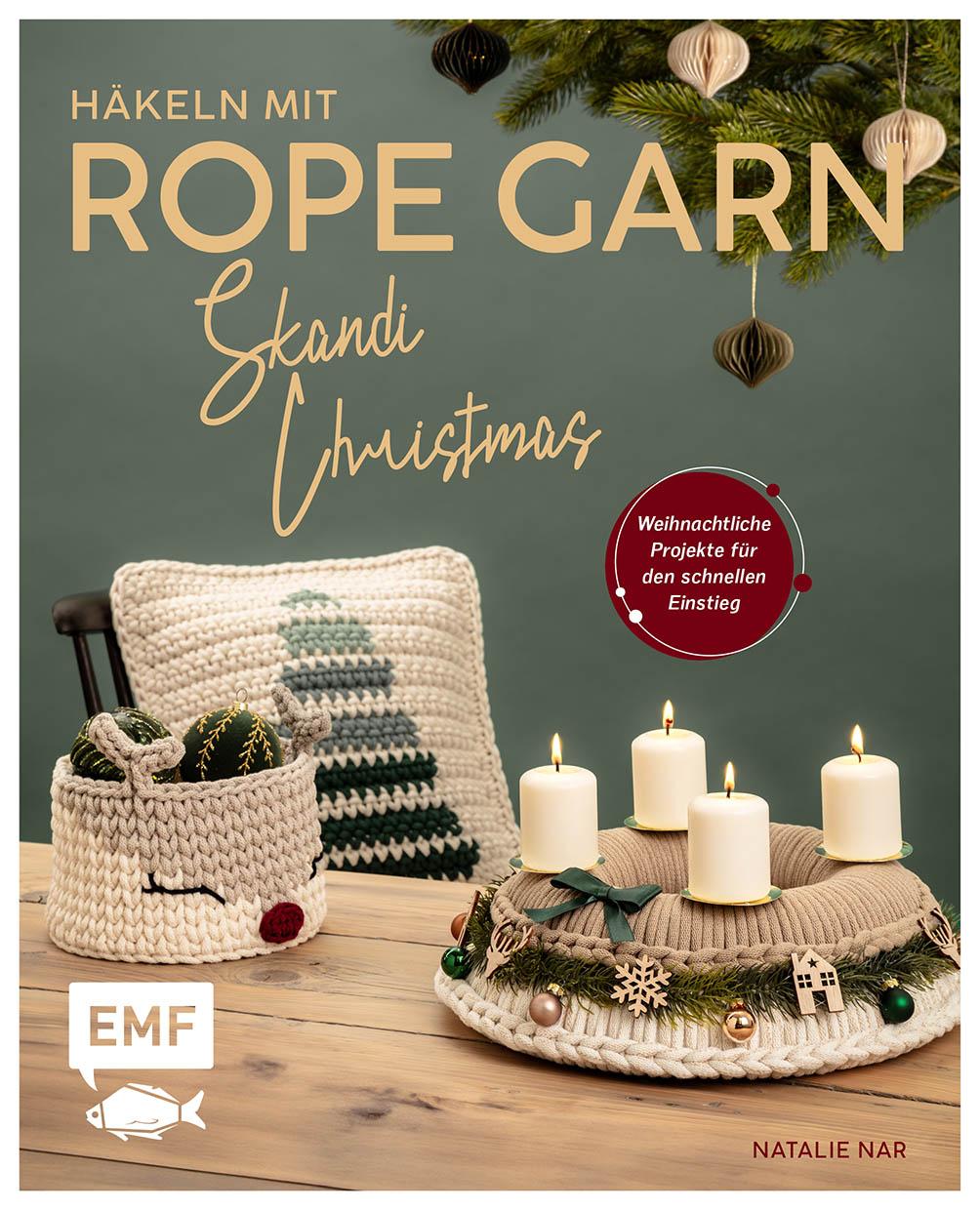 Vorderes Coverbild Häkeln mit Rope-Garn super easy - Skandi-Christmas