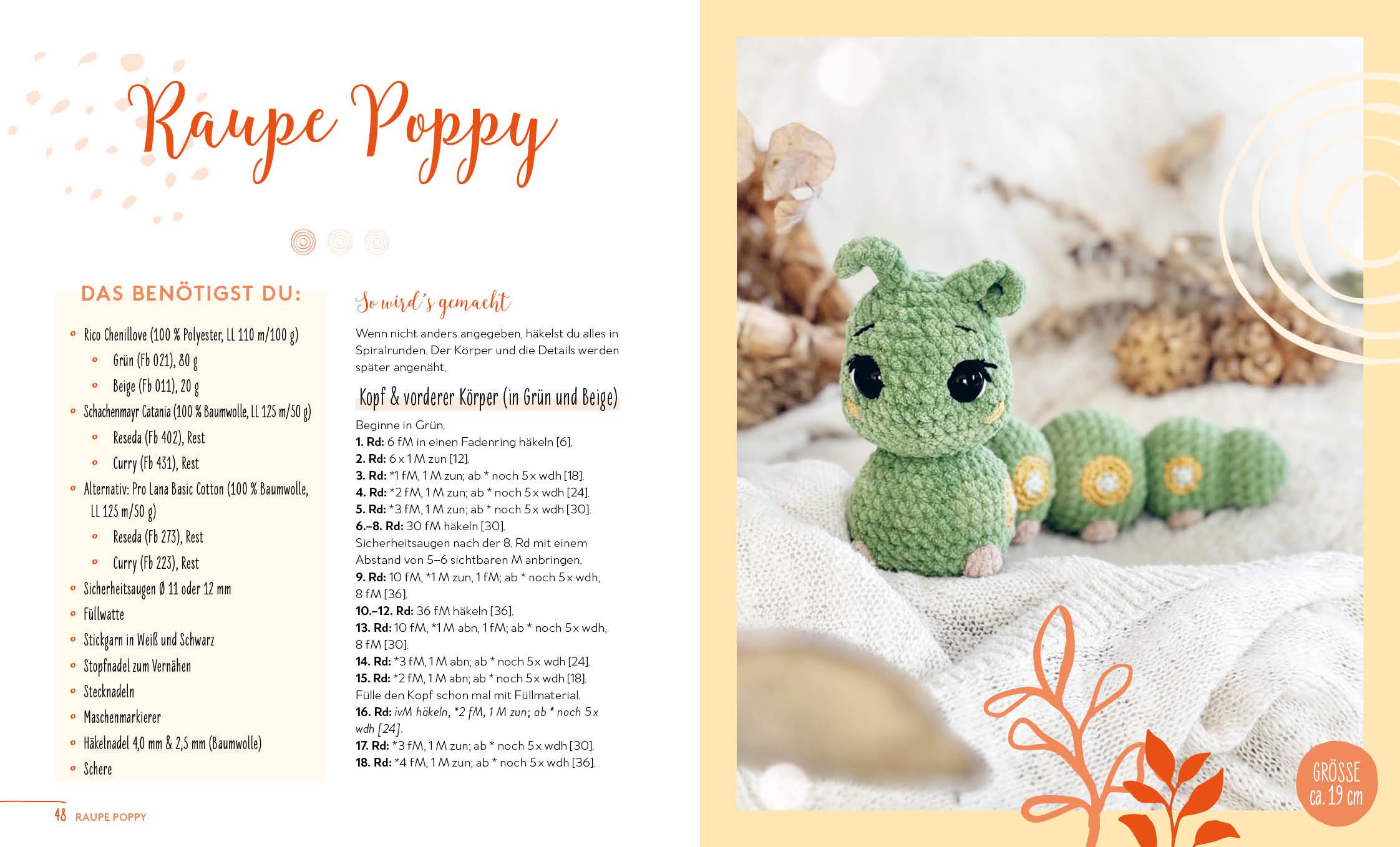 Beispielinhalt (Bild) Amigurumis - cute and plushy!