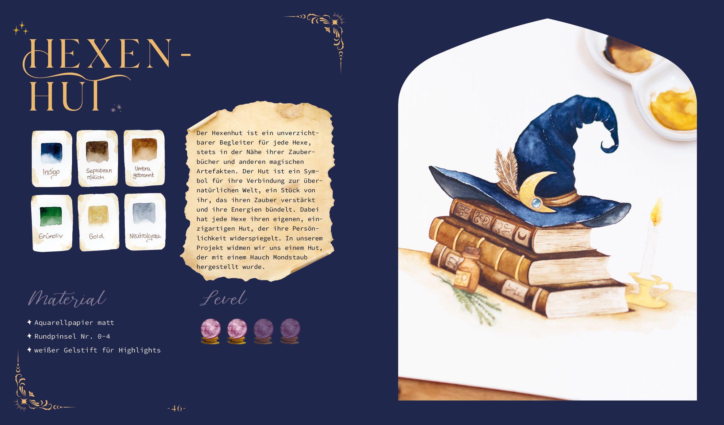 Beispielinhalt (Bild) Witchy Watercolor