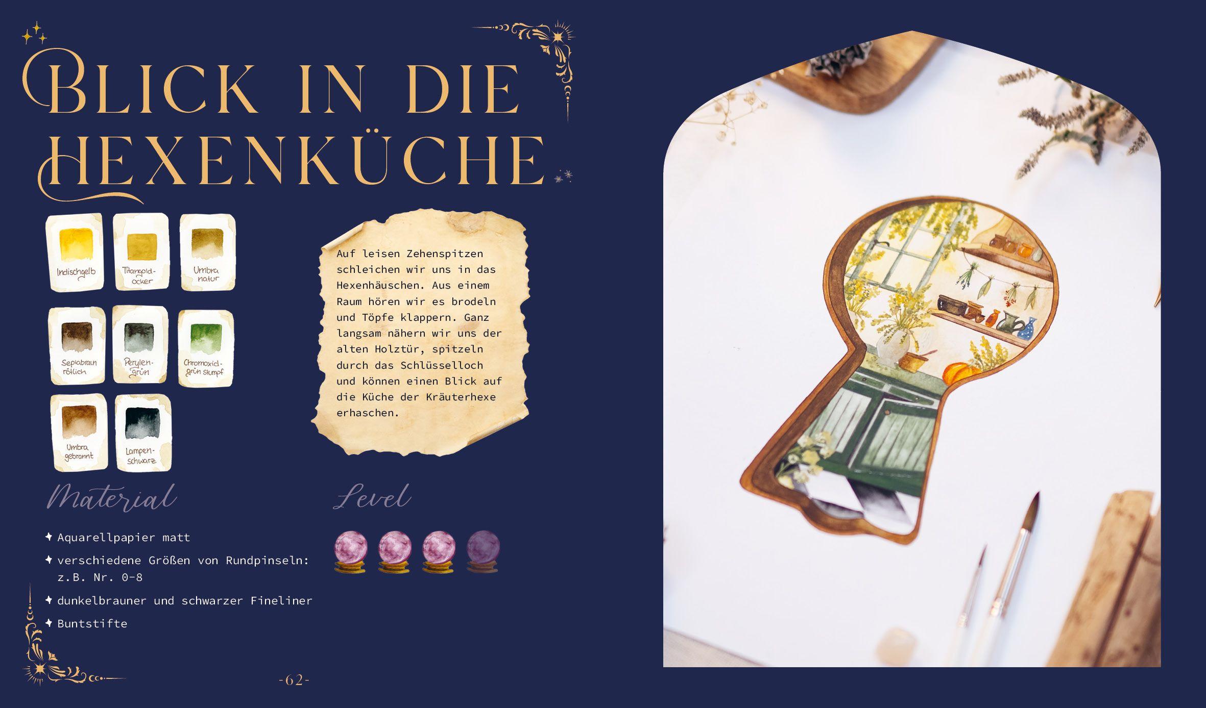 Beispielinhalt (Bild) Witchy Watercolor