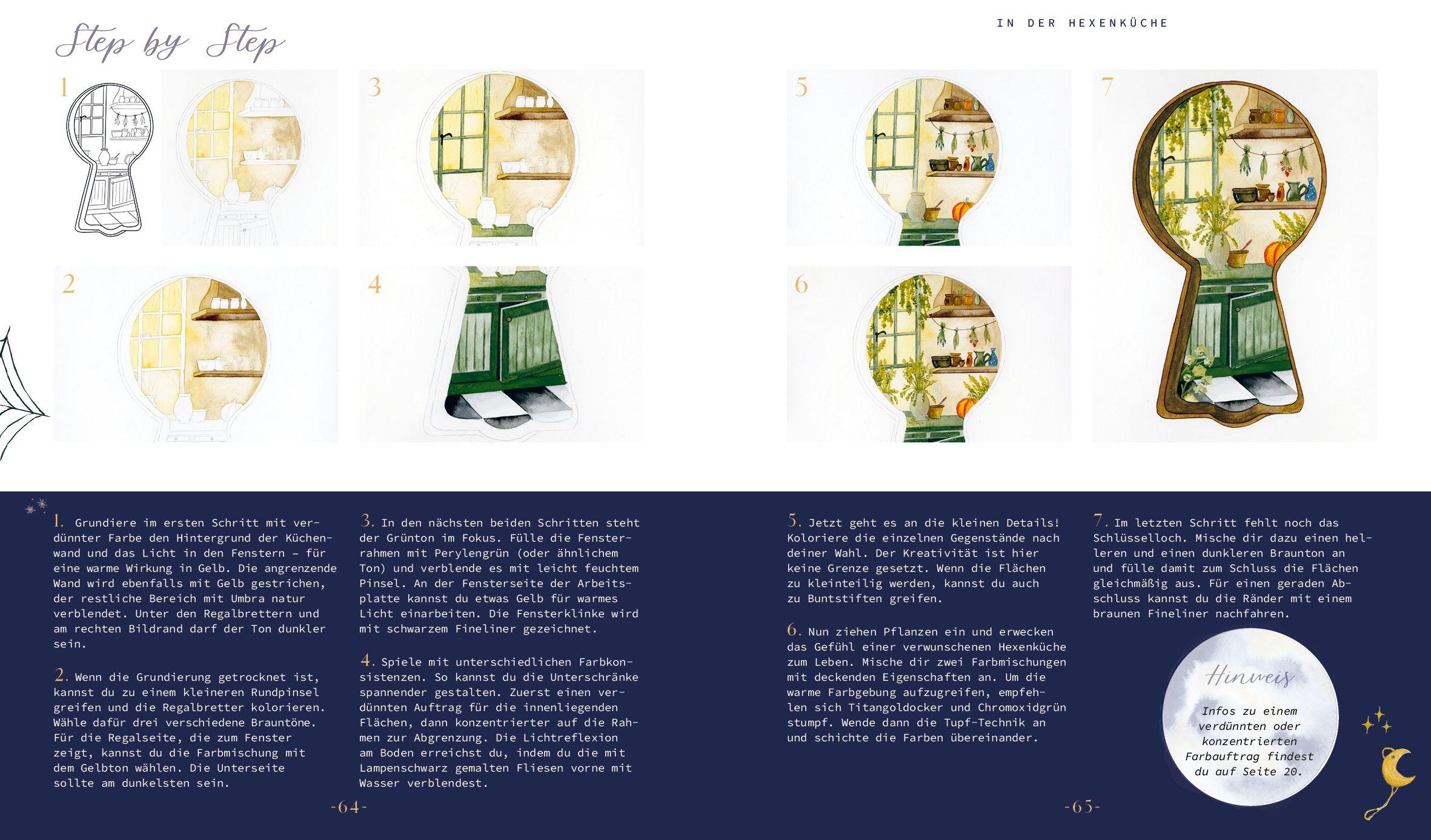 Beispielinhalt (Bild) Witchy Watercolor