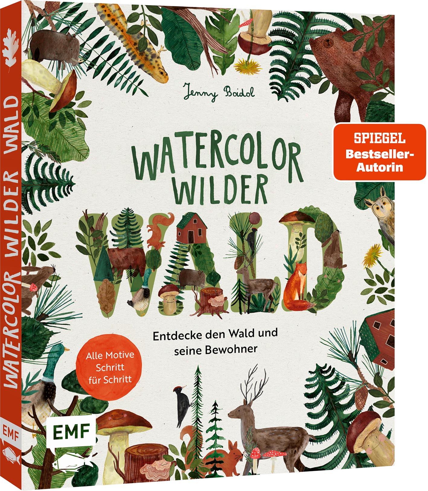 Vorderes Coverbild Watercolor - Wilder Wald