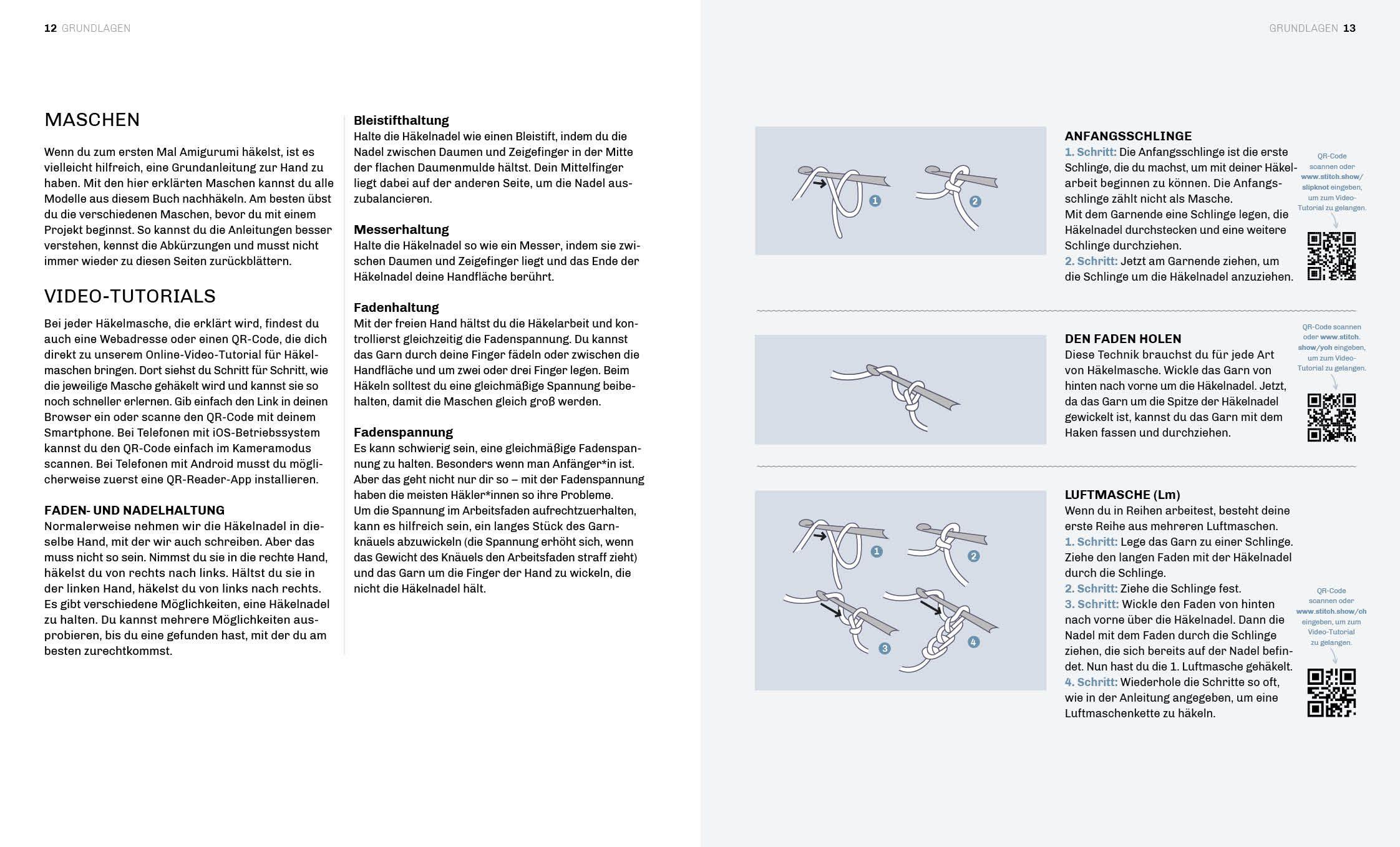 Beispielinhalt (Bild) Die Mini-Amigurumi-Häkelschule