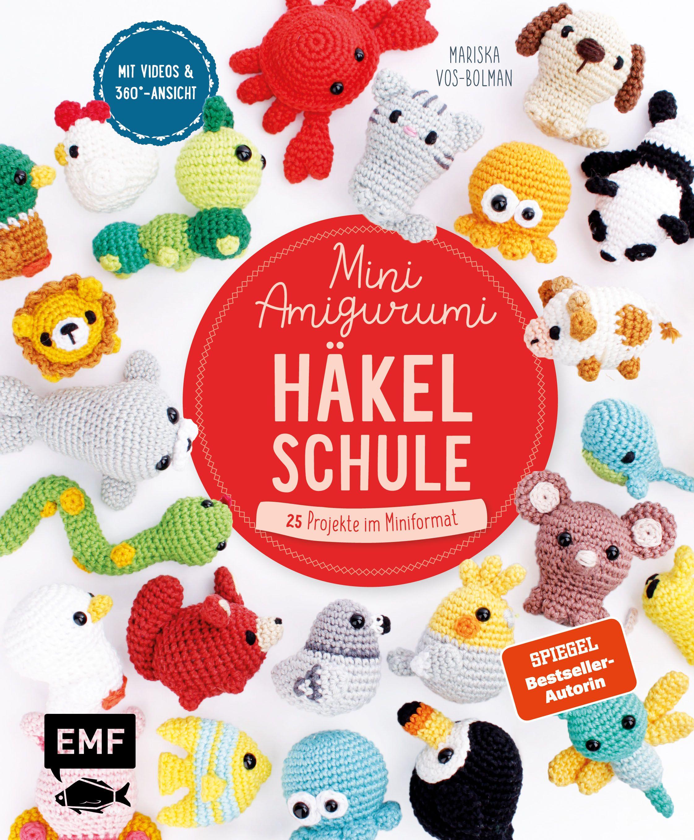 Vorderes Coverbild Die Mini-Amigurumi-Häkelschule