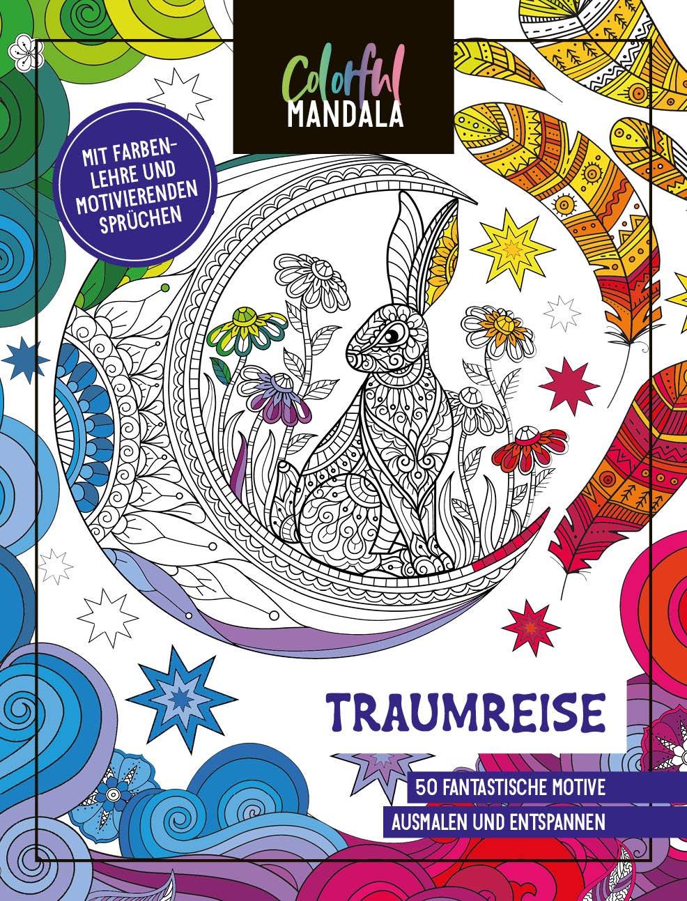 Vorderes Coverbild Colorful Mandala - Traumreise