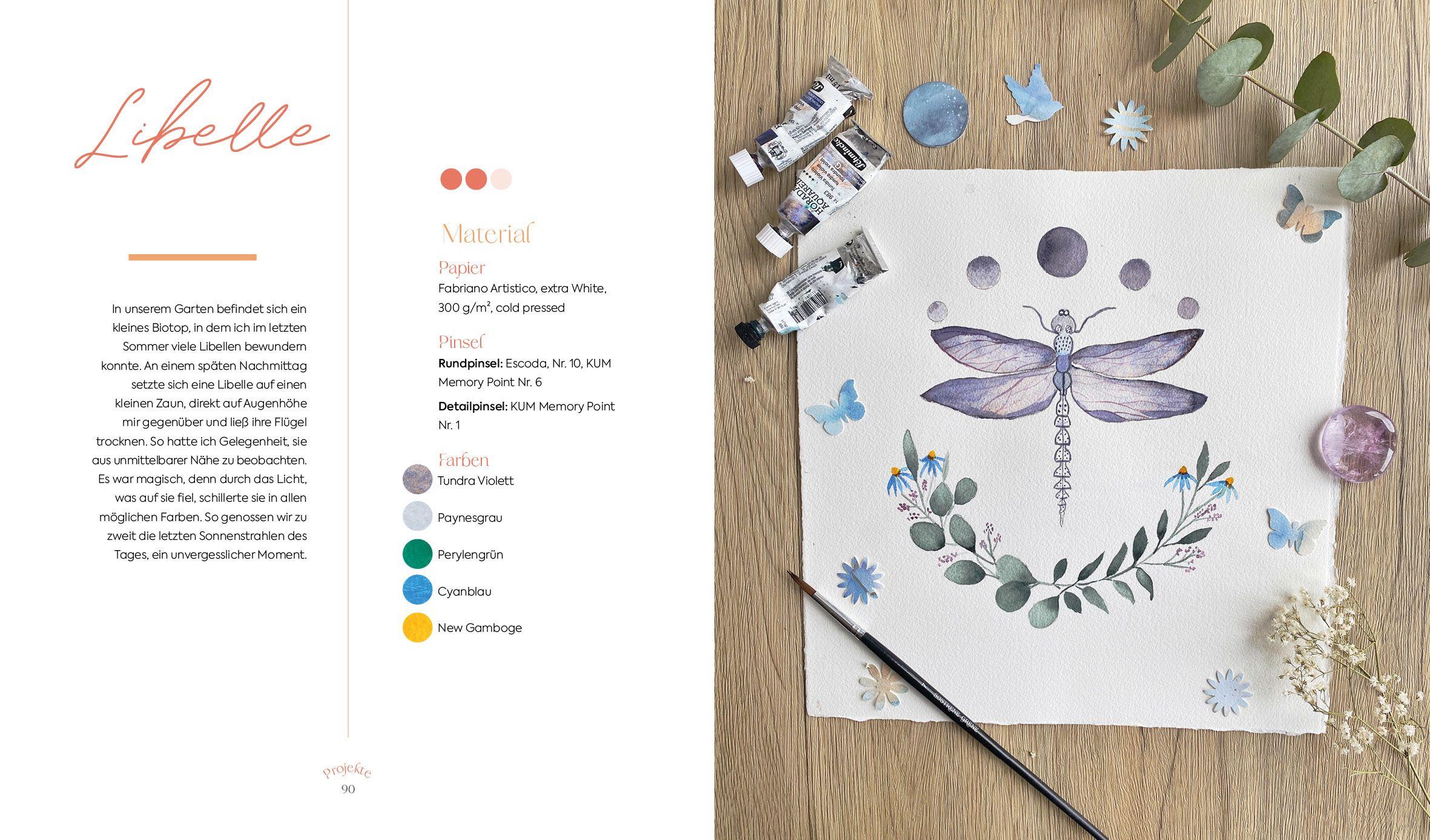 Beispielinhalt (Bild) Der Watercolor-XXL-Workshop - Die große Motivsammlung