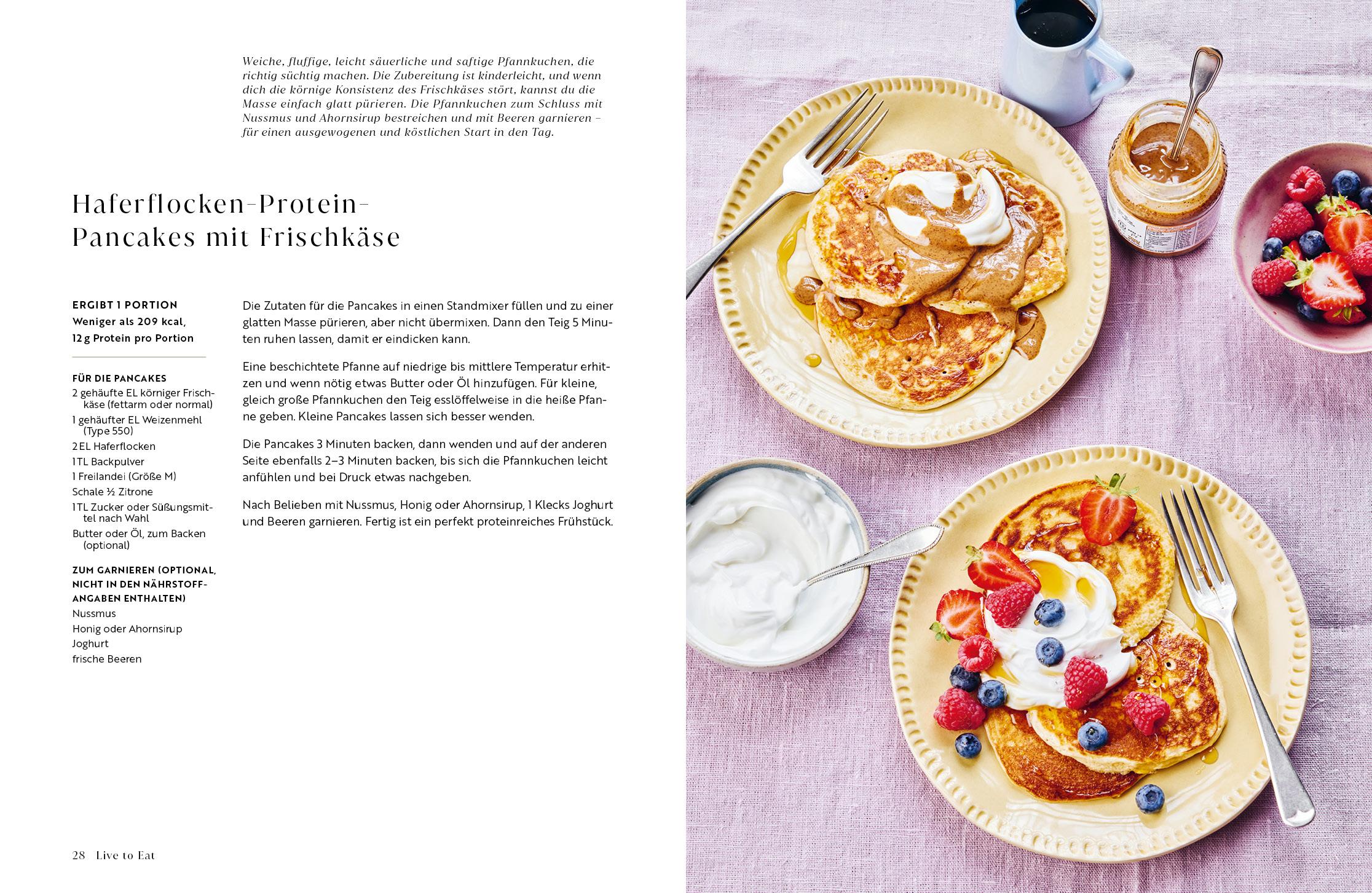Beispielinhalt (Bild) Live to Eat