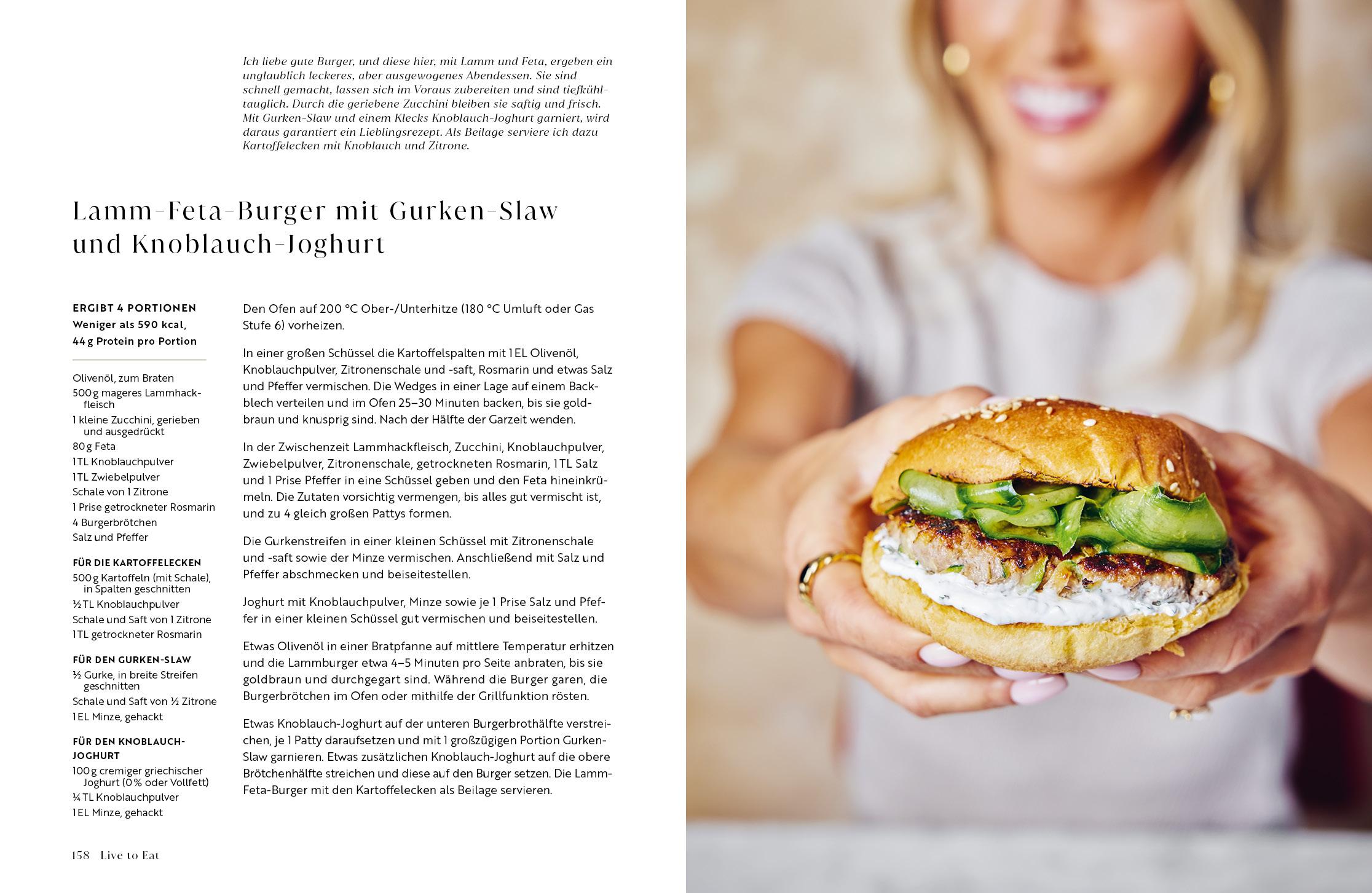 Beispielinhalt (Bild) Live to Eat