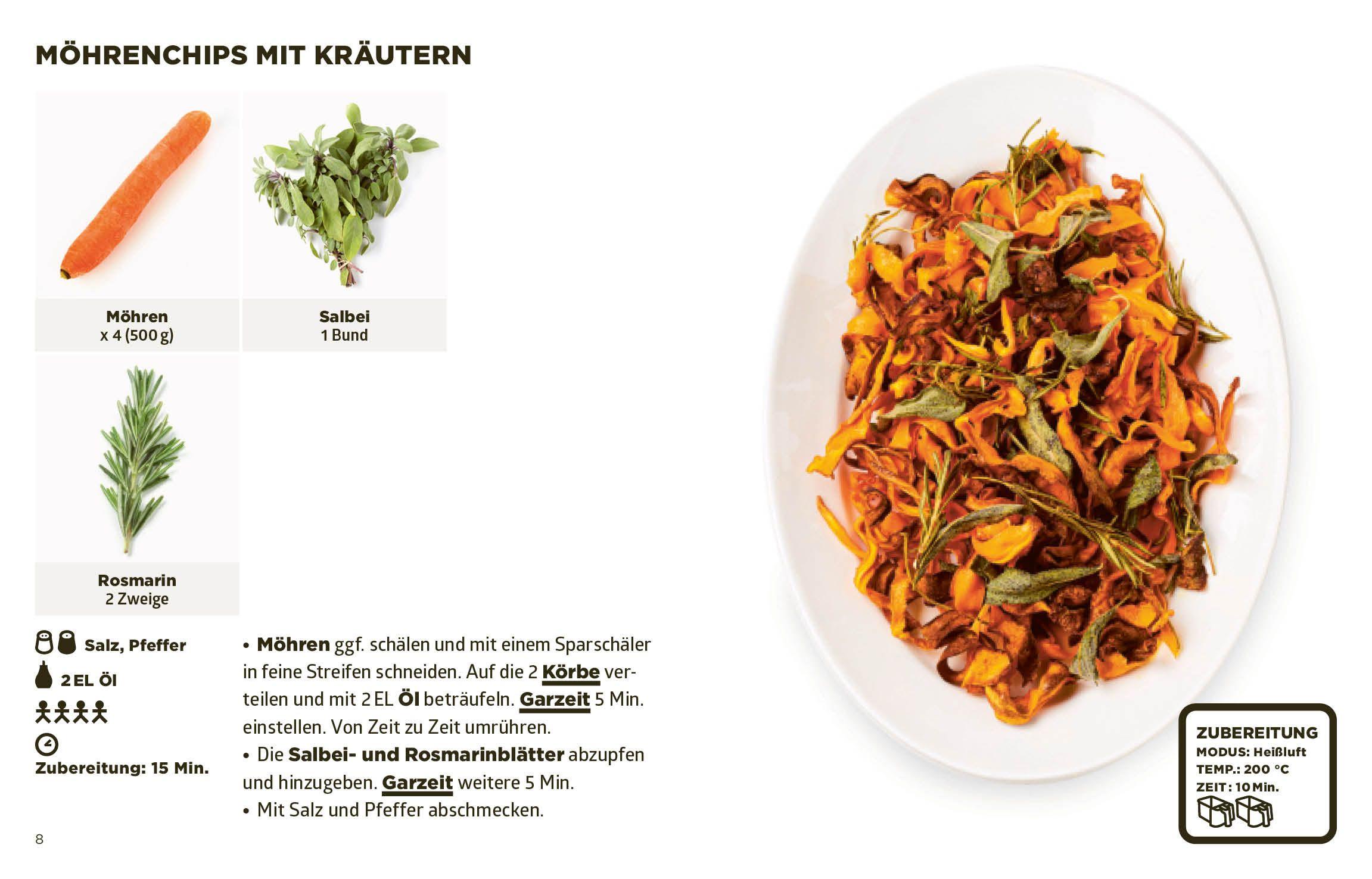 Beispielinhalt (Bild) Simplissime - Das einfachste Kochbuch der Welt: Airfryer