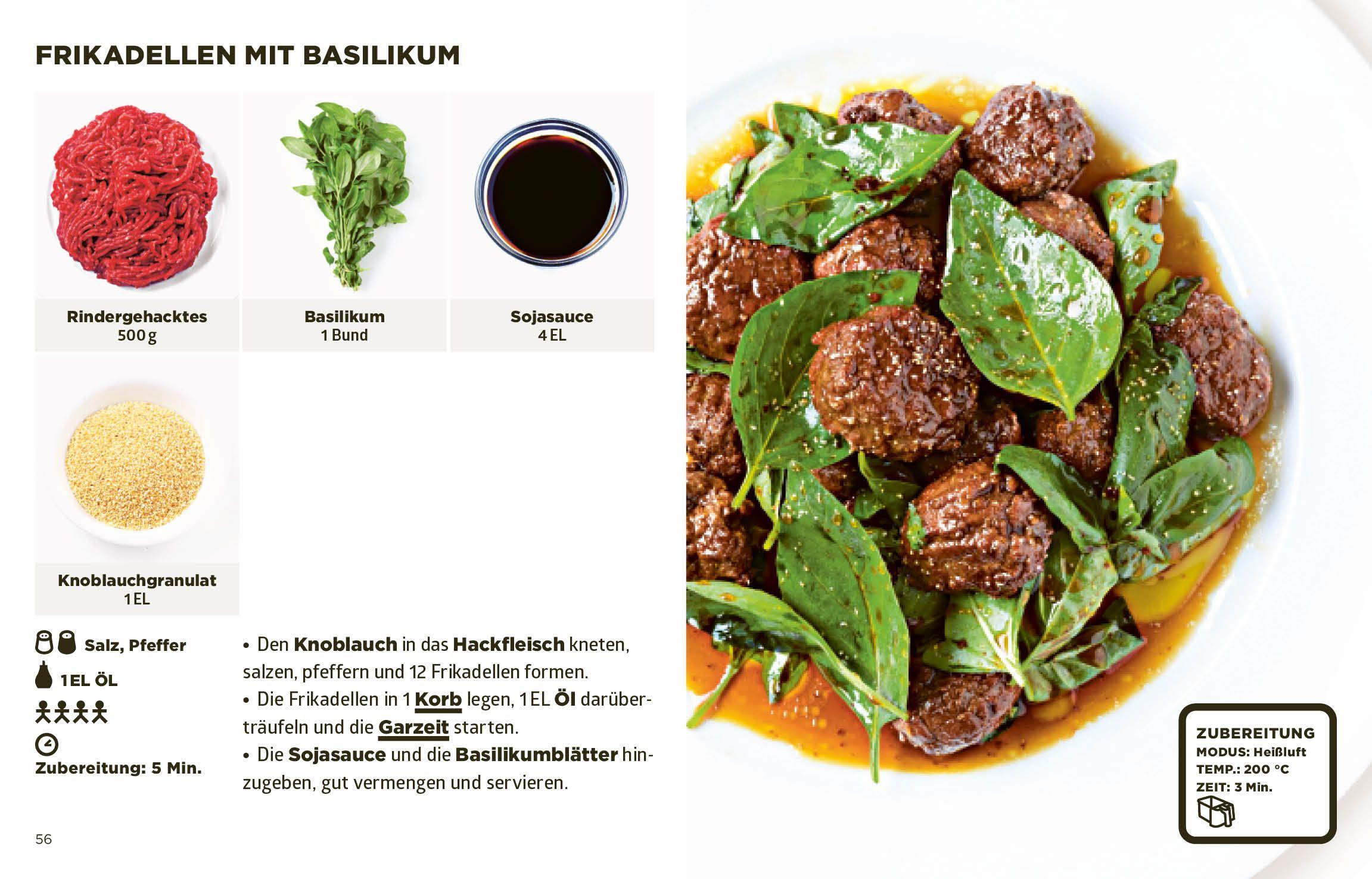 Beispielinhalt (Bild) Simplissime - Das einfachste Kochbuch der Welt: Airfryer