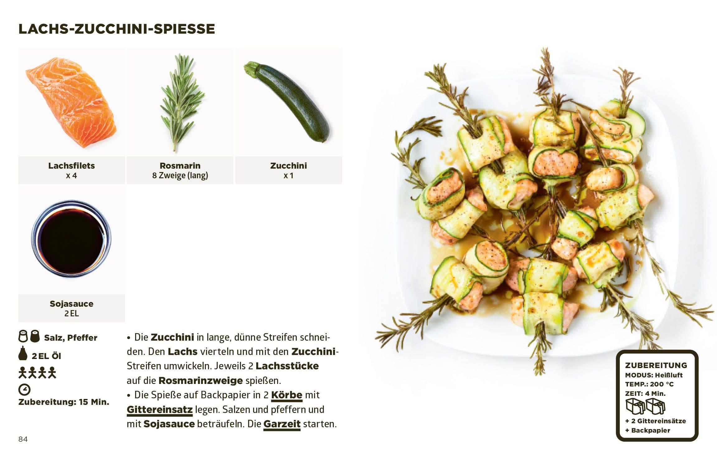 Beispielinhalt (Bild) Simplissime - Das einfachste Kochbuch der Welt: Airfryer