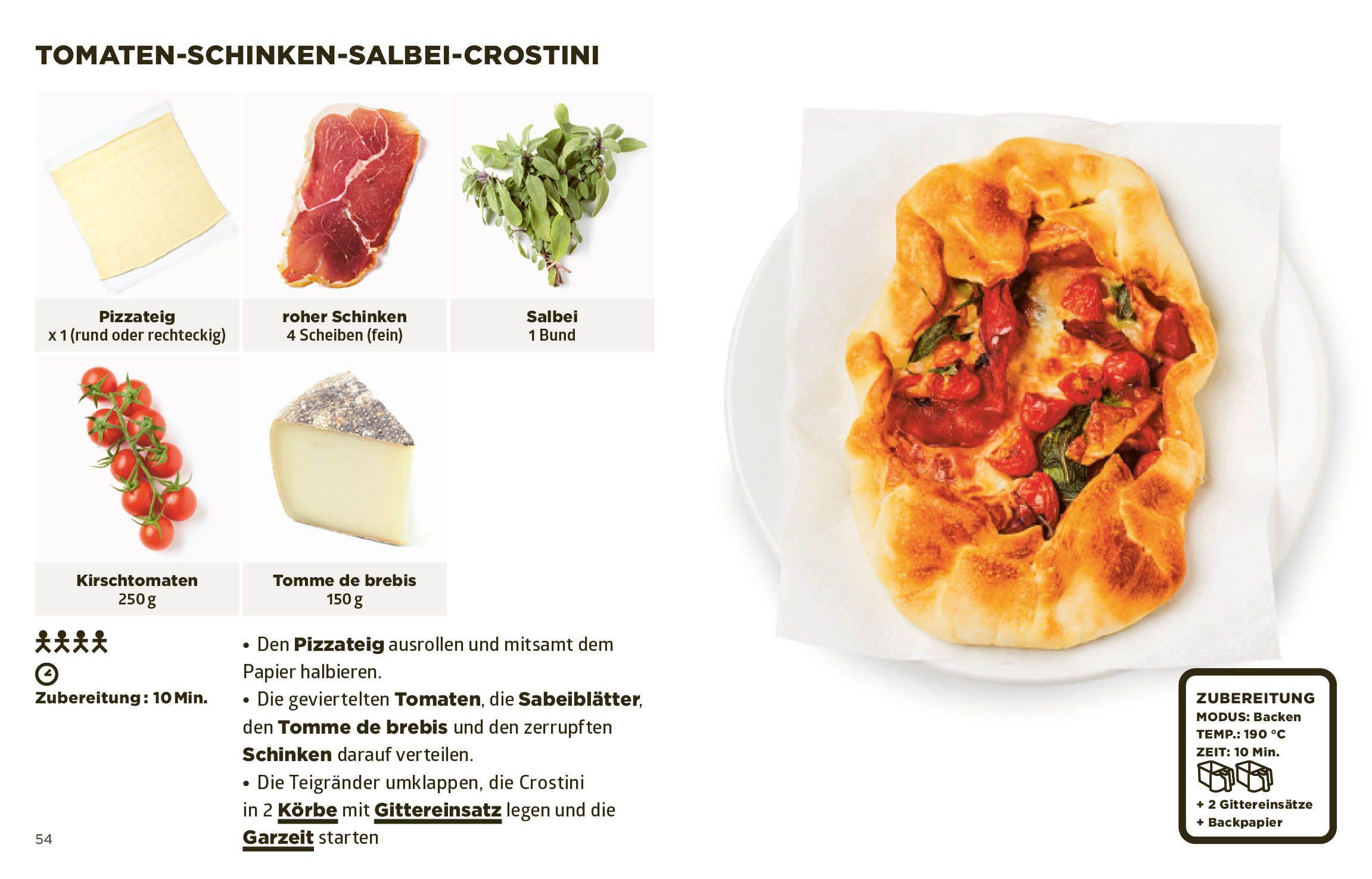 Beispielinhalt (Bild) Simplissime - Das einfachste Kochbuch der Welt: Airfryer