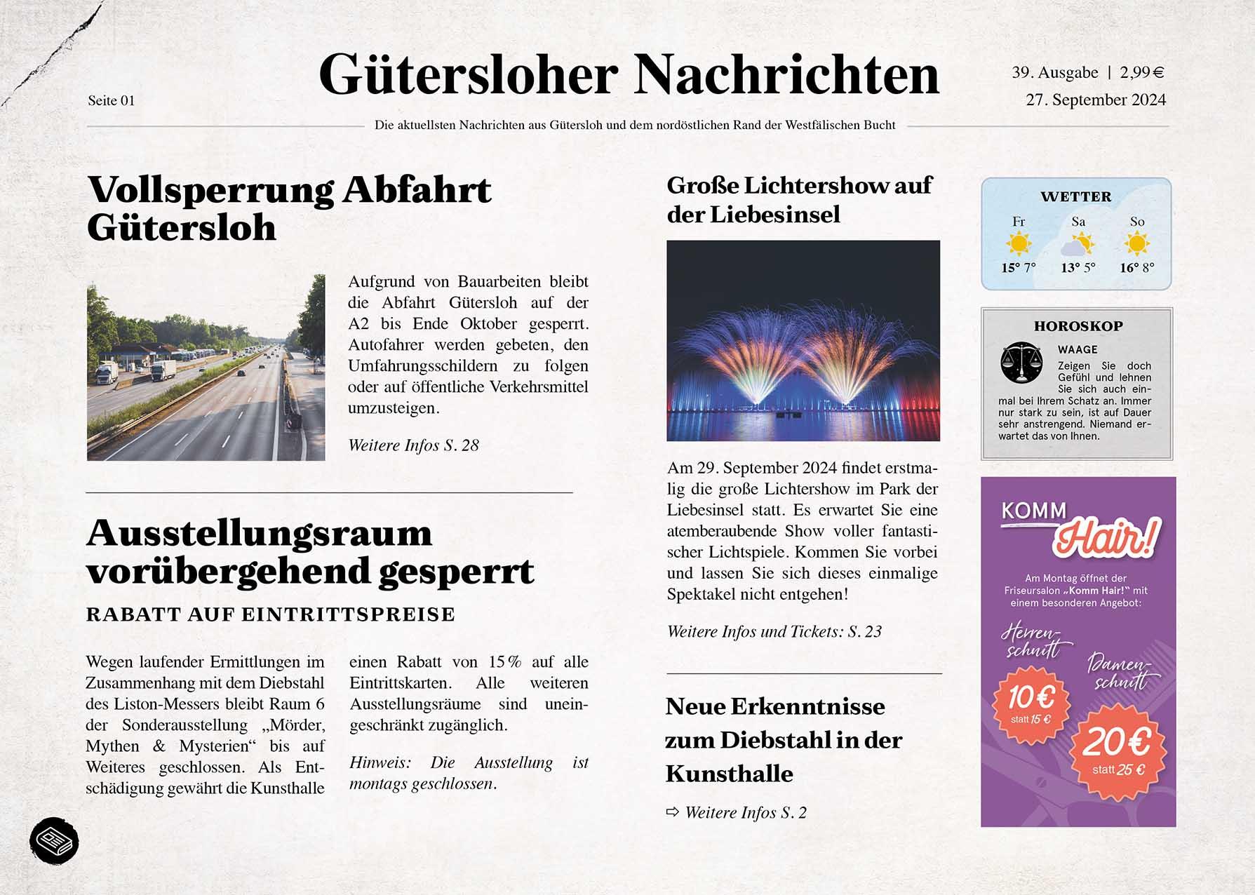 Beispielinhalt (Bild) Verbrechen von nebenan: Das Krimispiel zum Nr. 1-Podcast