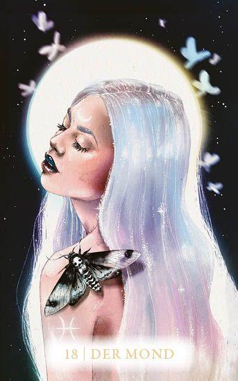 Beispielinhalt (Bild) Tarot-Kartenset: Seelenreise Mini-Tarot