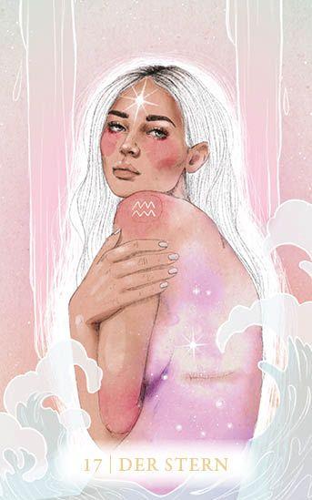 Beispielinhalt (Bild) Tarot-Kartenset: Seelenreise Mini-Tarot