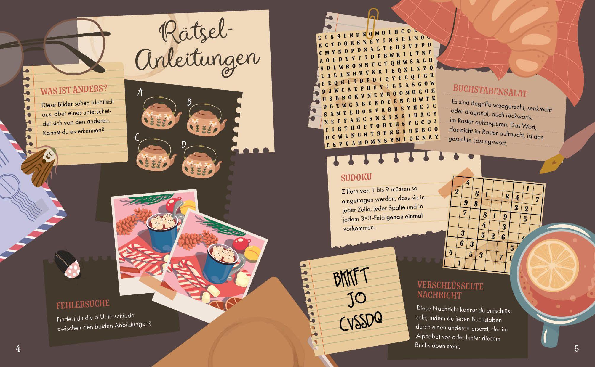 Beispielinhalt (Bild) Cosy Crime - Geheimnisvoller Rätselwinter