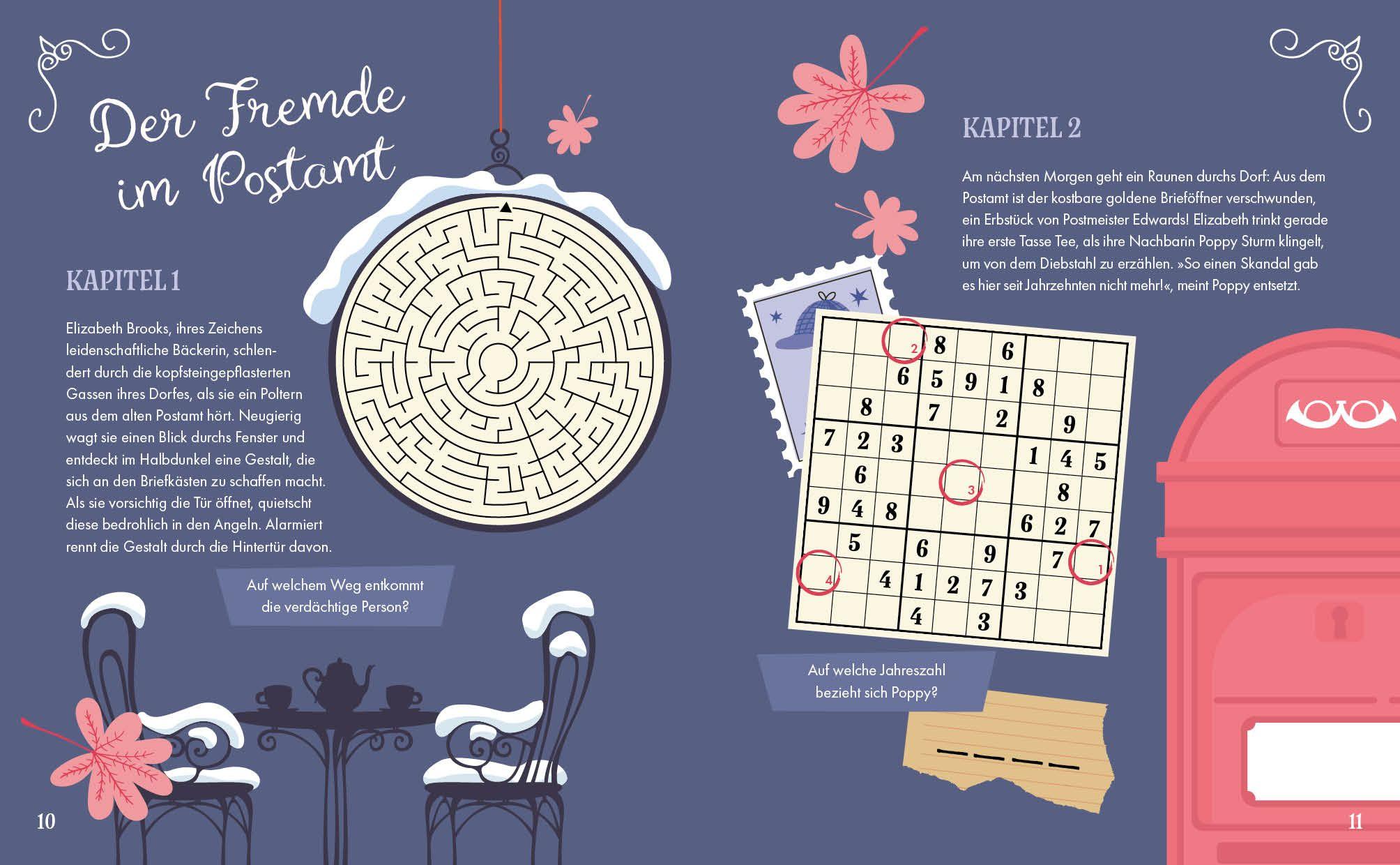 Beispielinhalt (Bild) Cosy Crime - Geheimnisvoller Rätselwinter