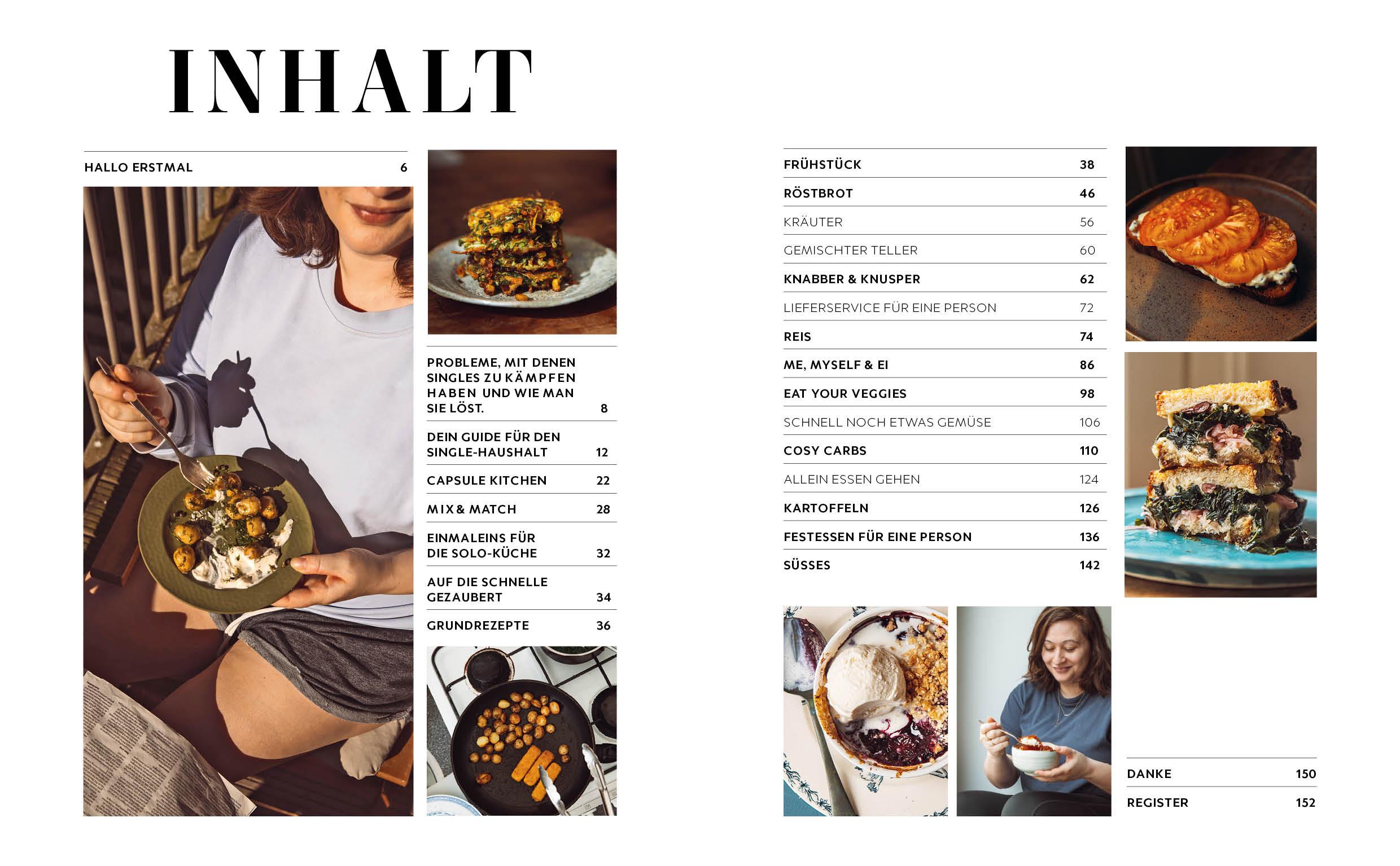 Beispielinhalt (Bild) Cosy Kitchen - Soulfood for One