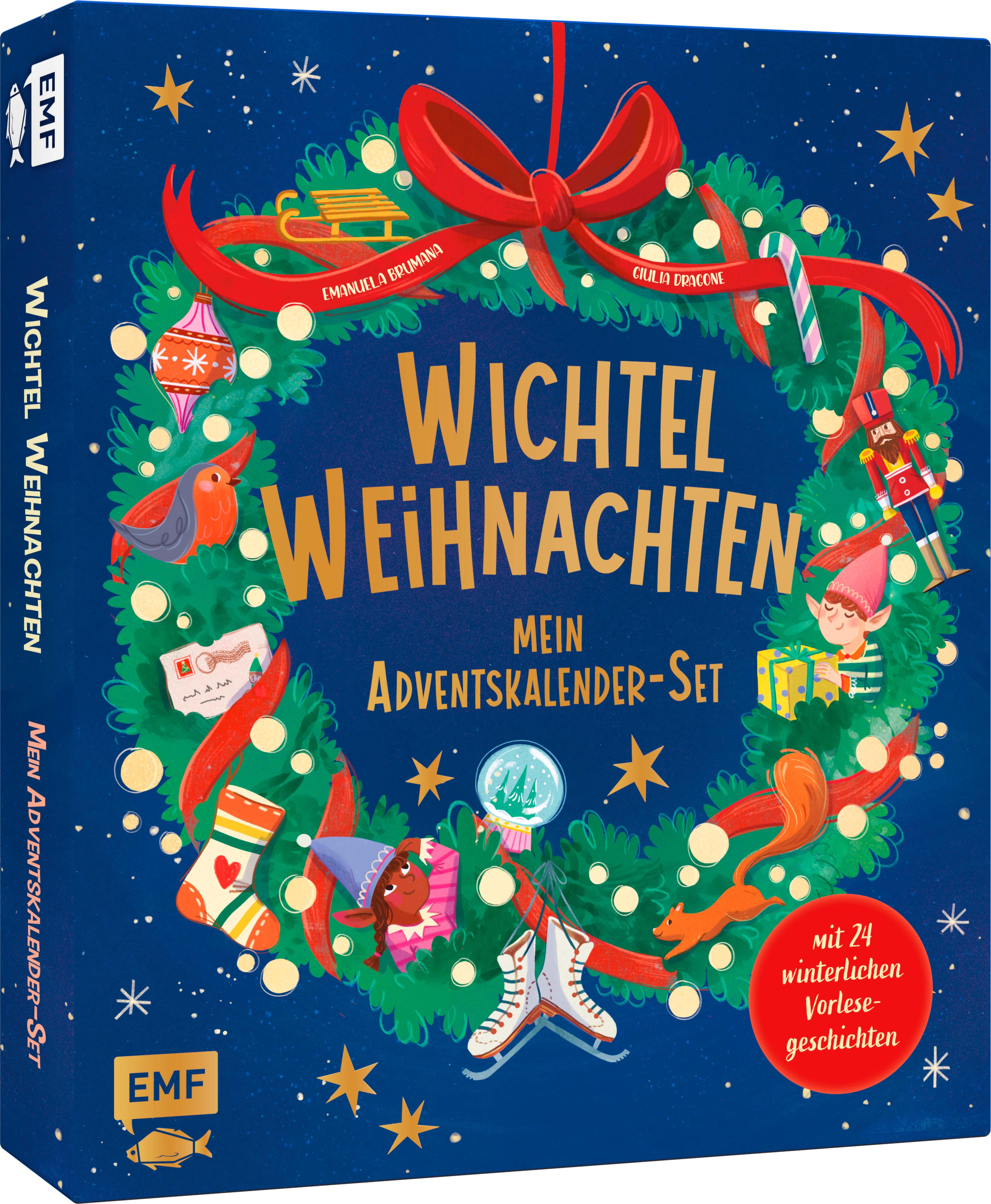 Vorderes Coverbild Mein Adventskalender-Wichtel-Set: Wichtel-Weihnachten