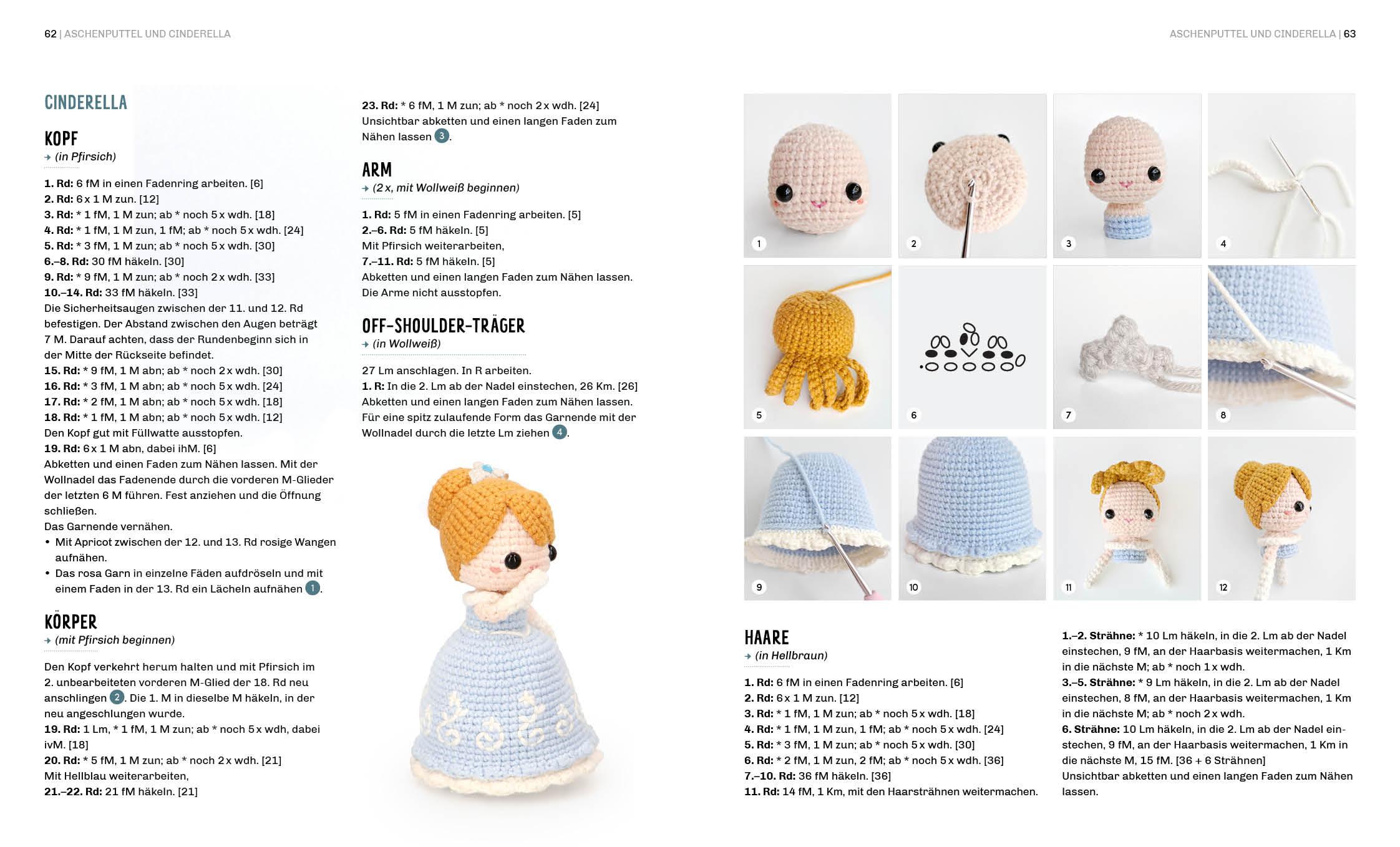 Beispielinhalt (Bild) Zauberhafte Wende-Amigurumis häkeln mit @chibiscraft