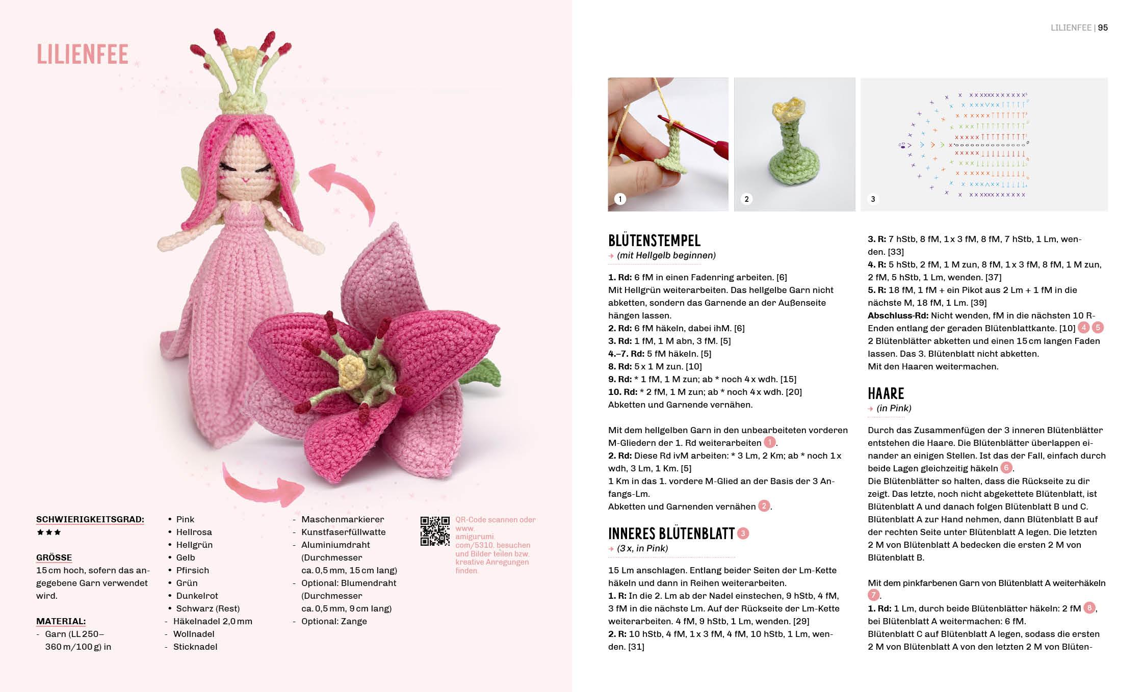 Beispielinhalt (Bild) Zauberhafte Wende-Amigurumis häkeln mit @chibiscraft