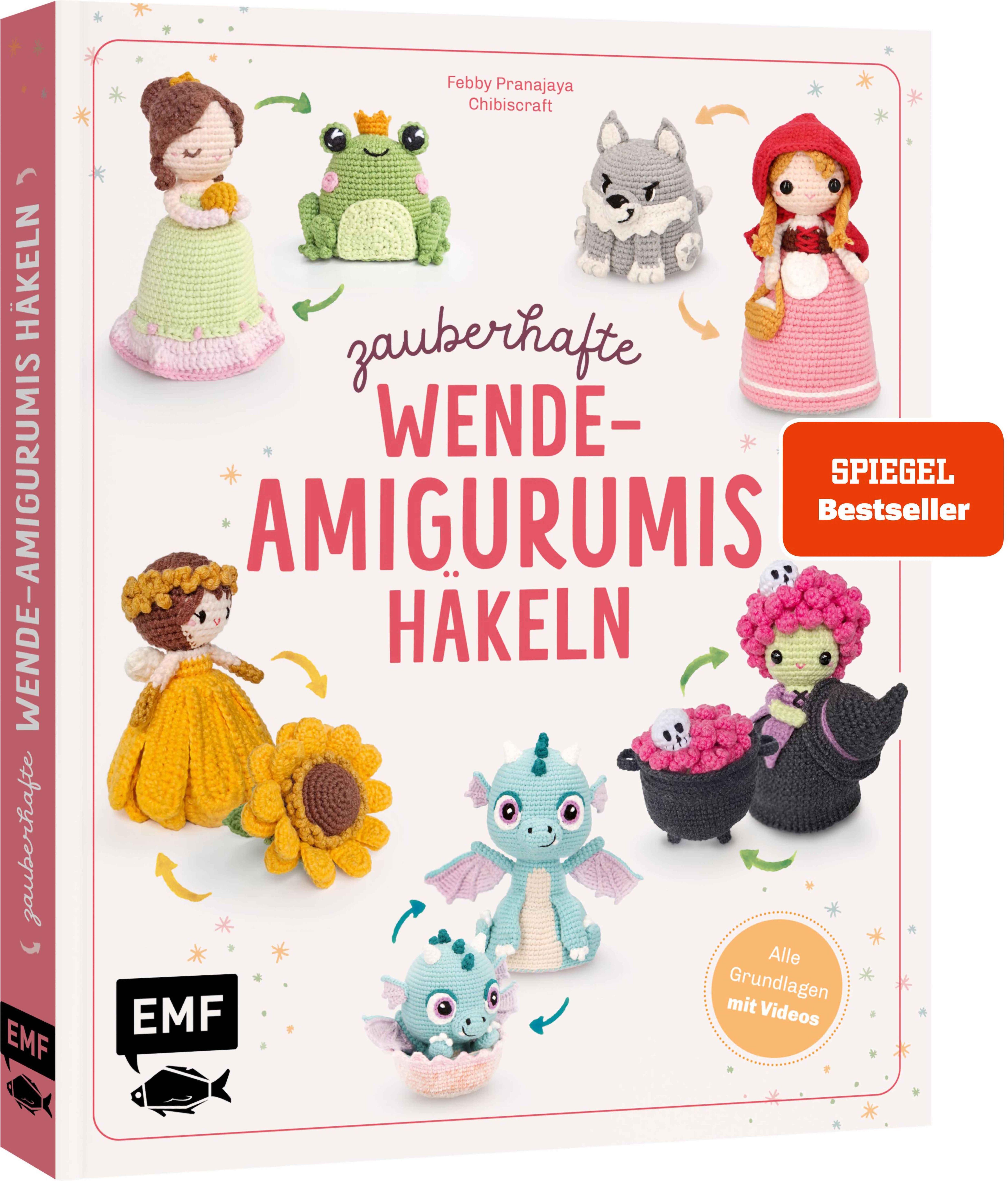 Vorderes Coverbild Zauberhafte Wende-Amigurumis häkeln mit @chibiscraft