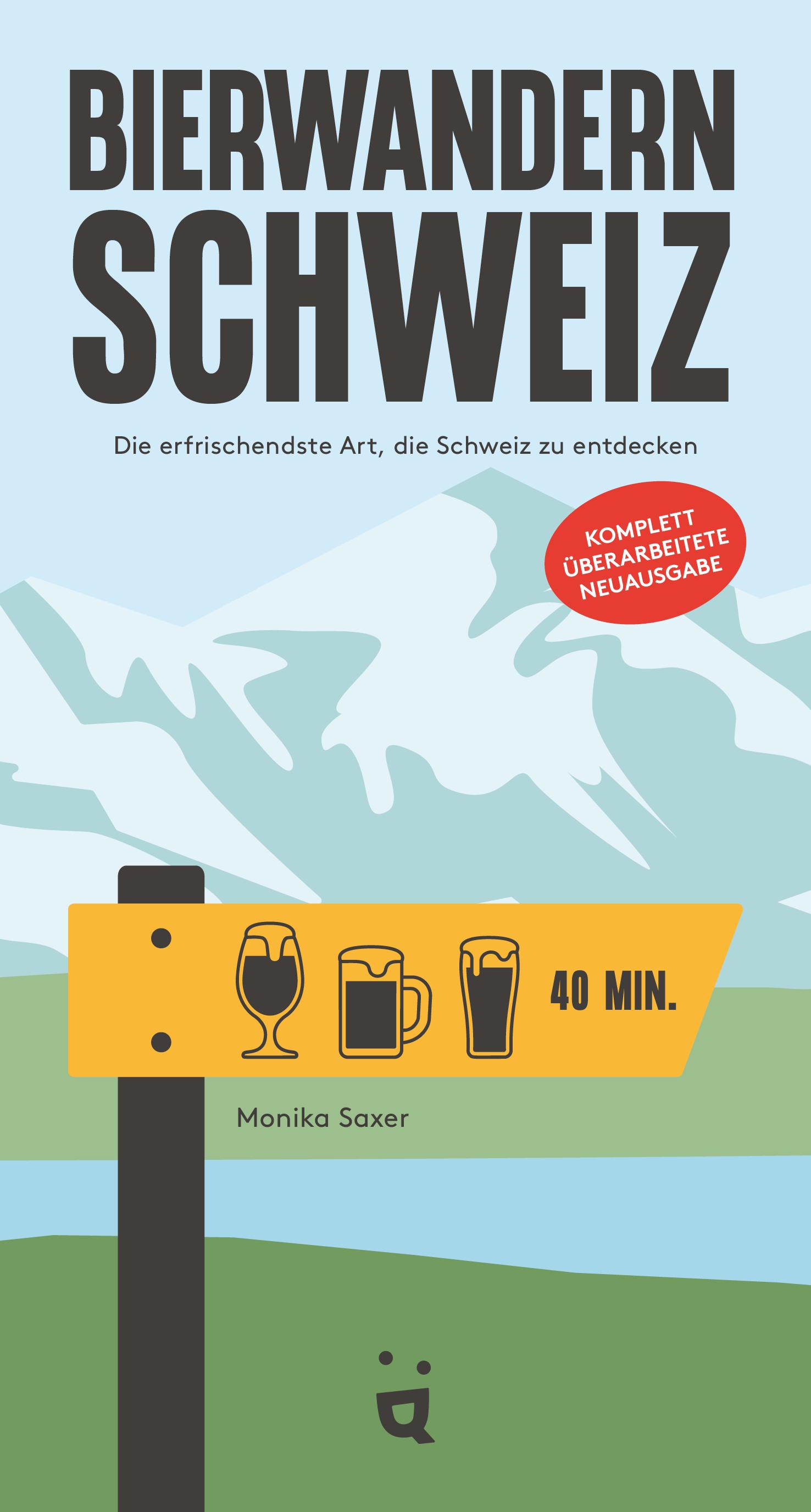 Vorderes Coverbild Bierwandern Schweiz