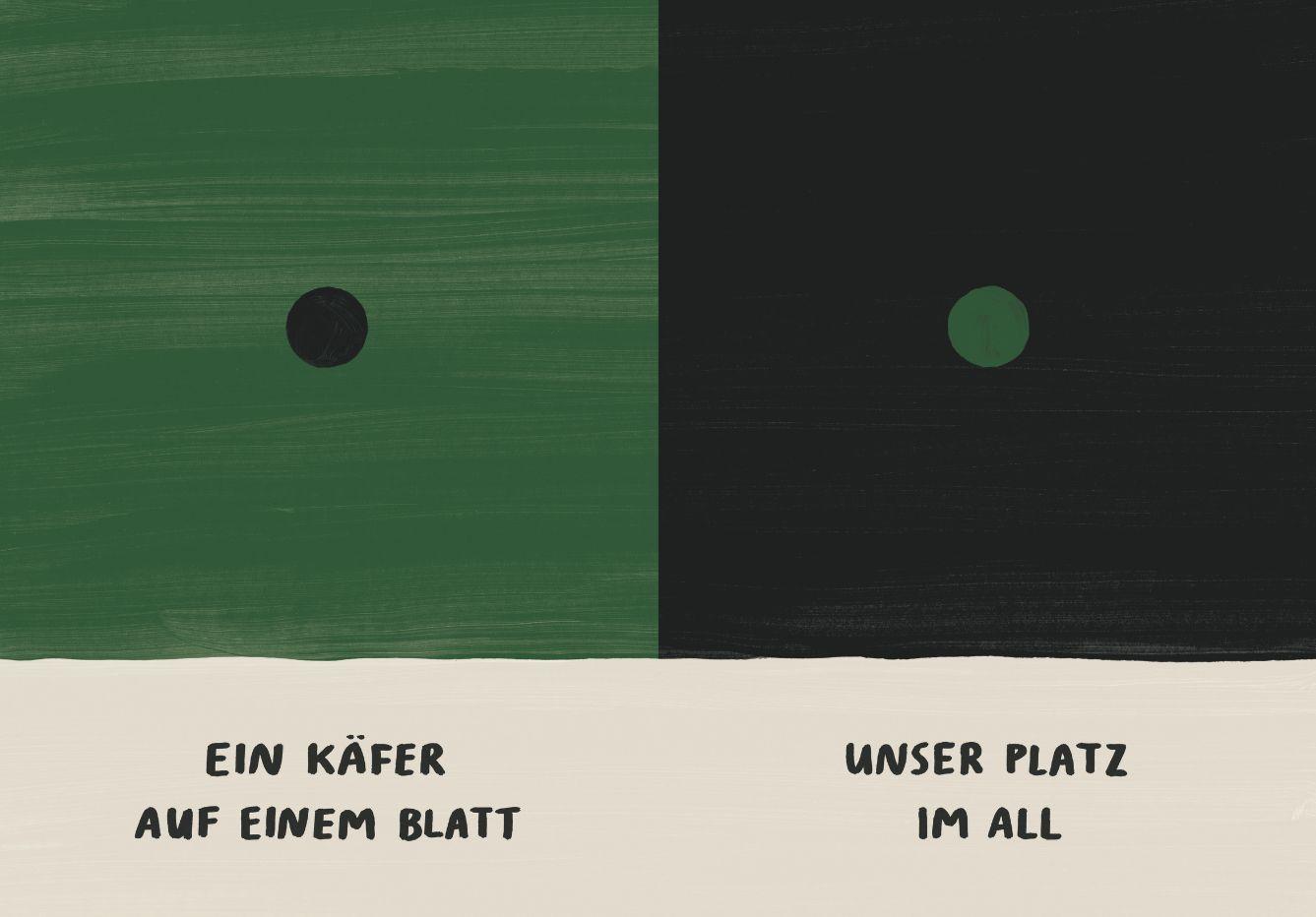 Beispielinhalt (Bild) Das Leben in einem Kreis