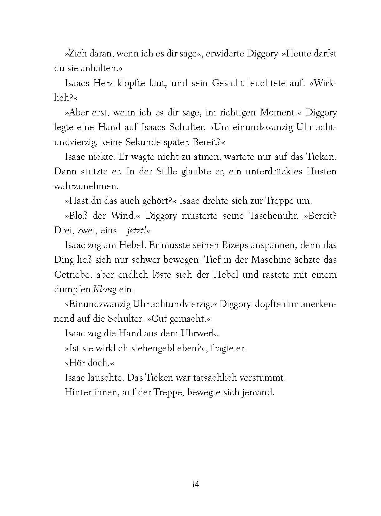 Beispielinhalt (Bild) Die gestohlene Zeit