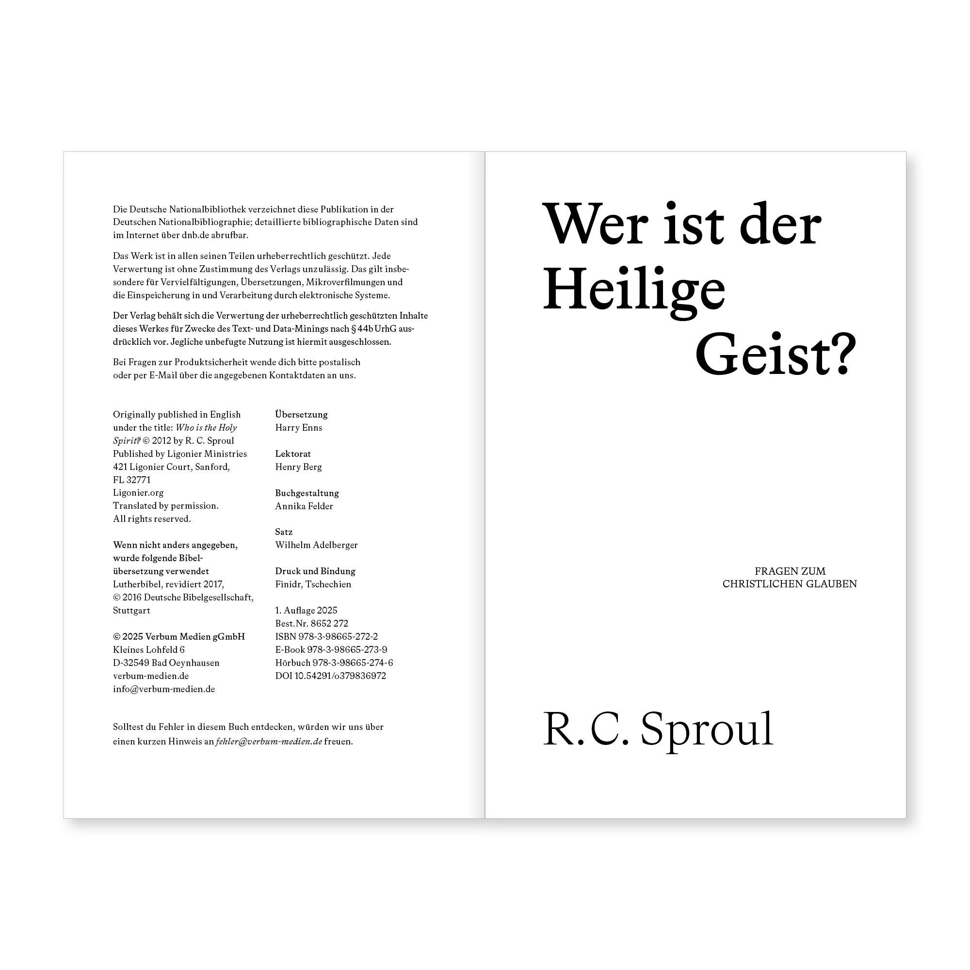 Beispielinhalt (Bild) Wer ist der Heilige Geist?